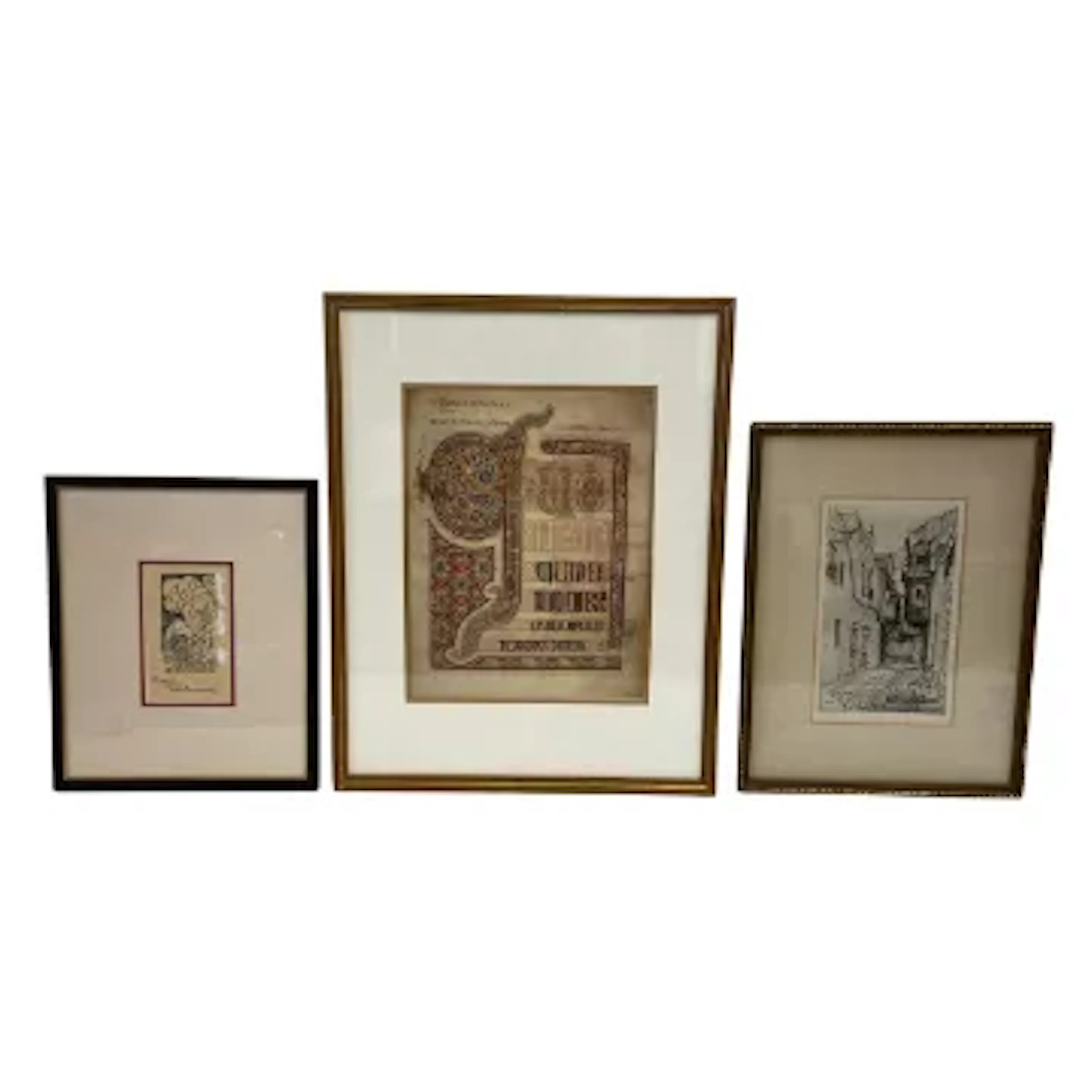 An original contemporary pen and ink drawing for The Sunday Times