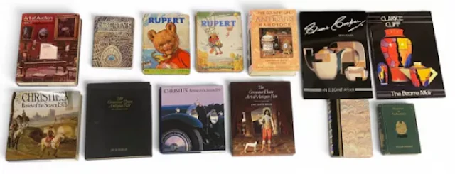 A mixed lot of antiques, art, design and other reference books to