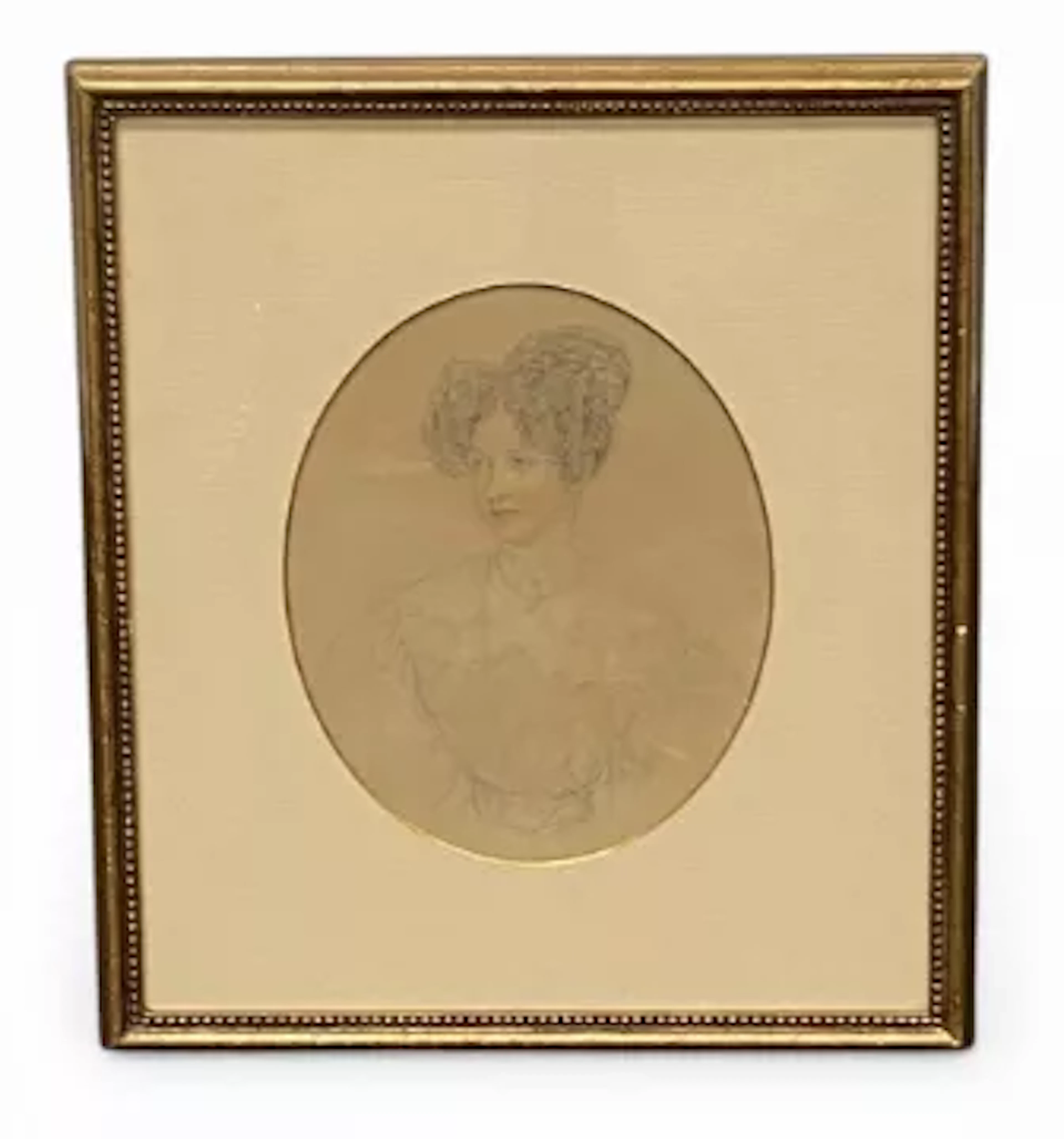 Jane Austen interest: An early 19th century pencil portrait of Emma