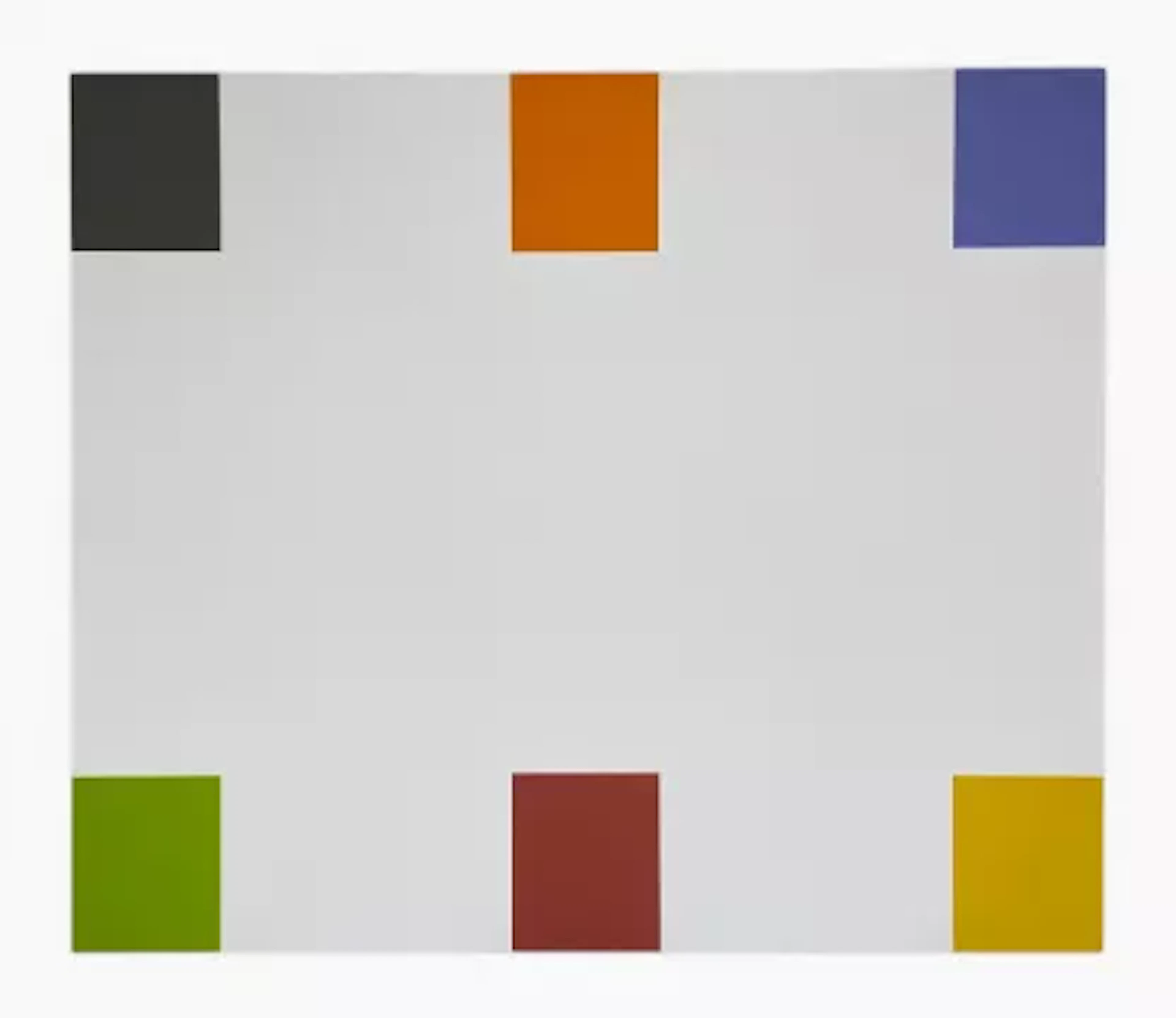 Gina Burdass (b.1951), a contemporary minimalist abstract Op-Art style