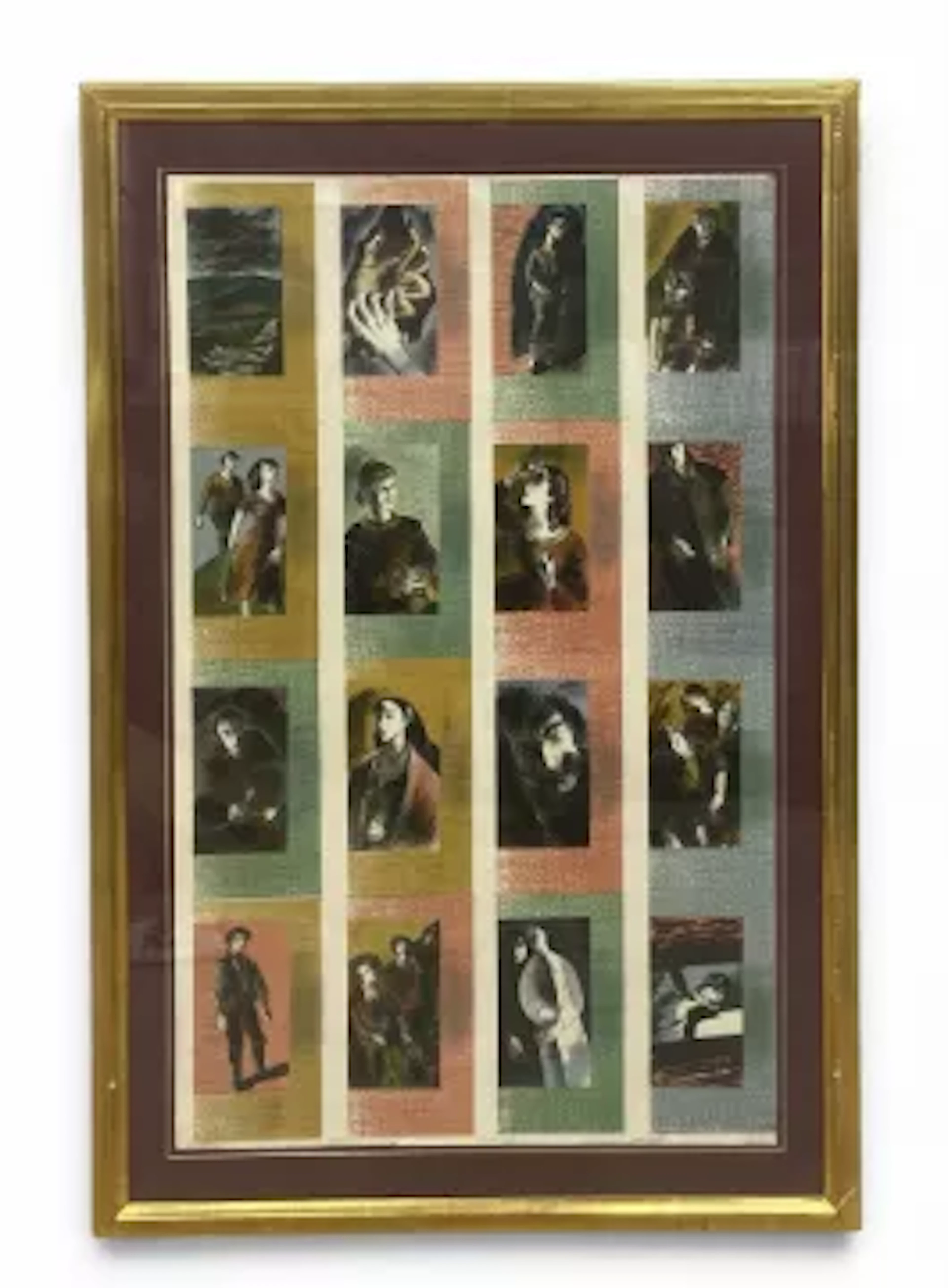 Barnett Freedman (1901-1958), a large unsigned lithograph titled 'Collage