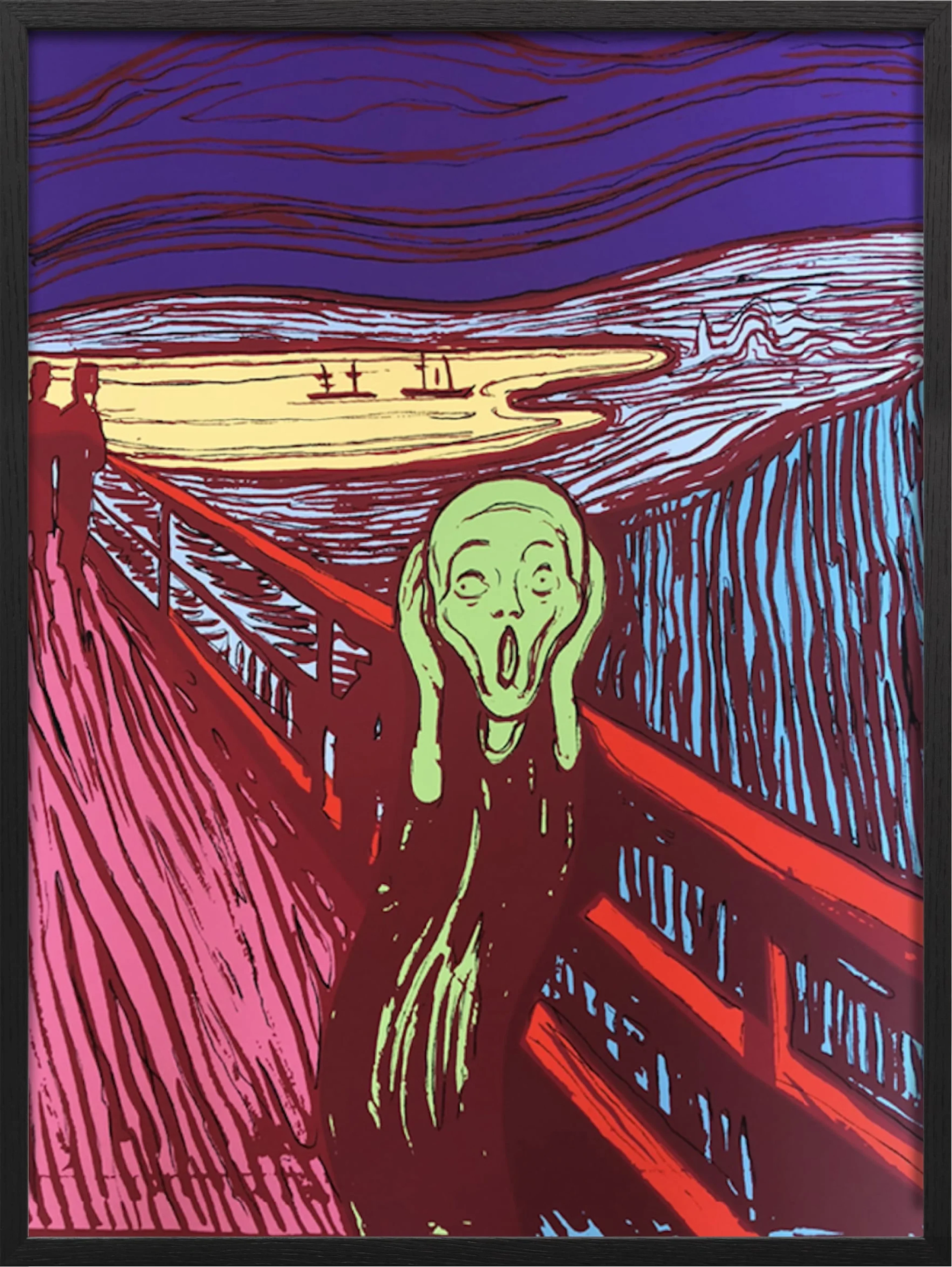 Andy Warhol - Munch's The Scream green