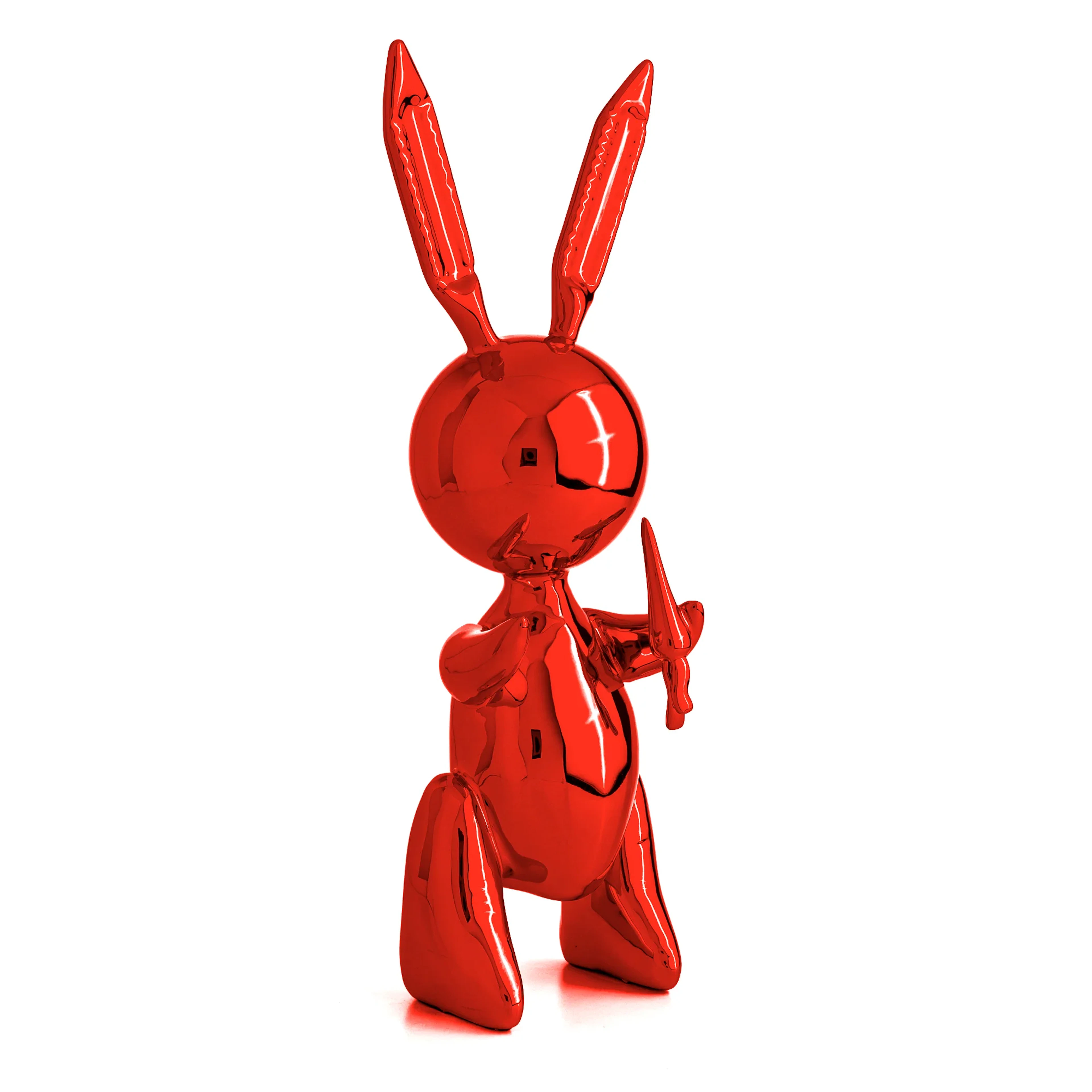 Editions Studio Art - Balloon Rabbit XL (Red) - Efter Jeff Koons