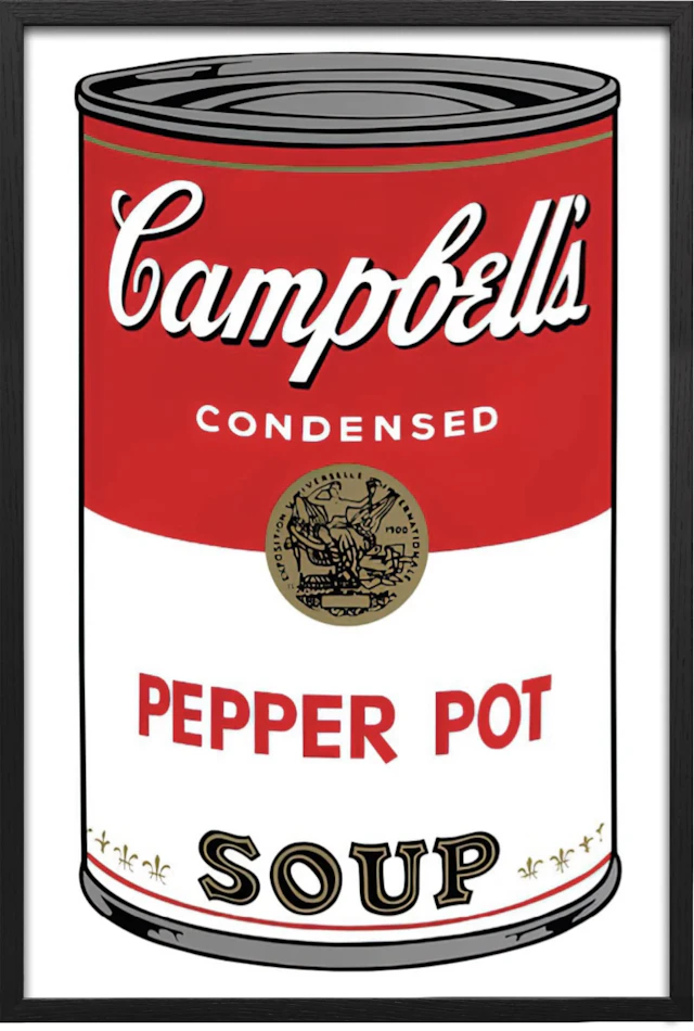 Andy Warhol - Campbell's Pepper pot soup