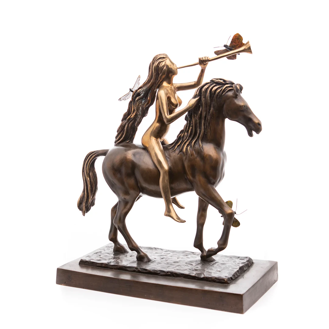 Salvador Dalí - Lady Godiva With Butterflies