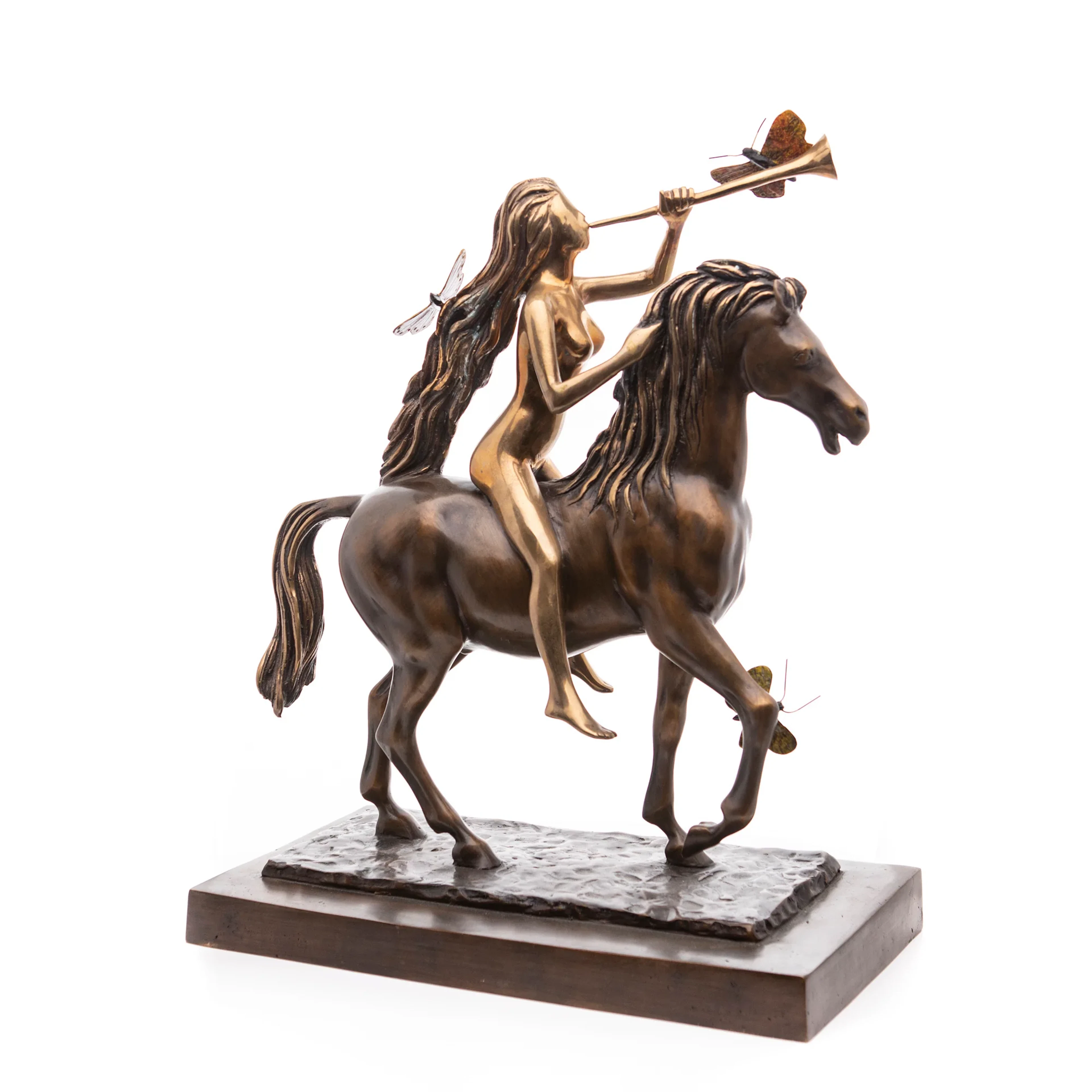 Salvador Dalí - Lady Godiva With Butterflies
