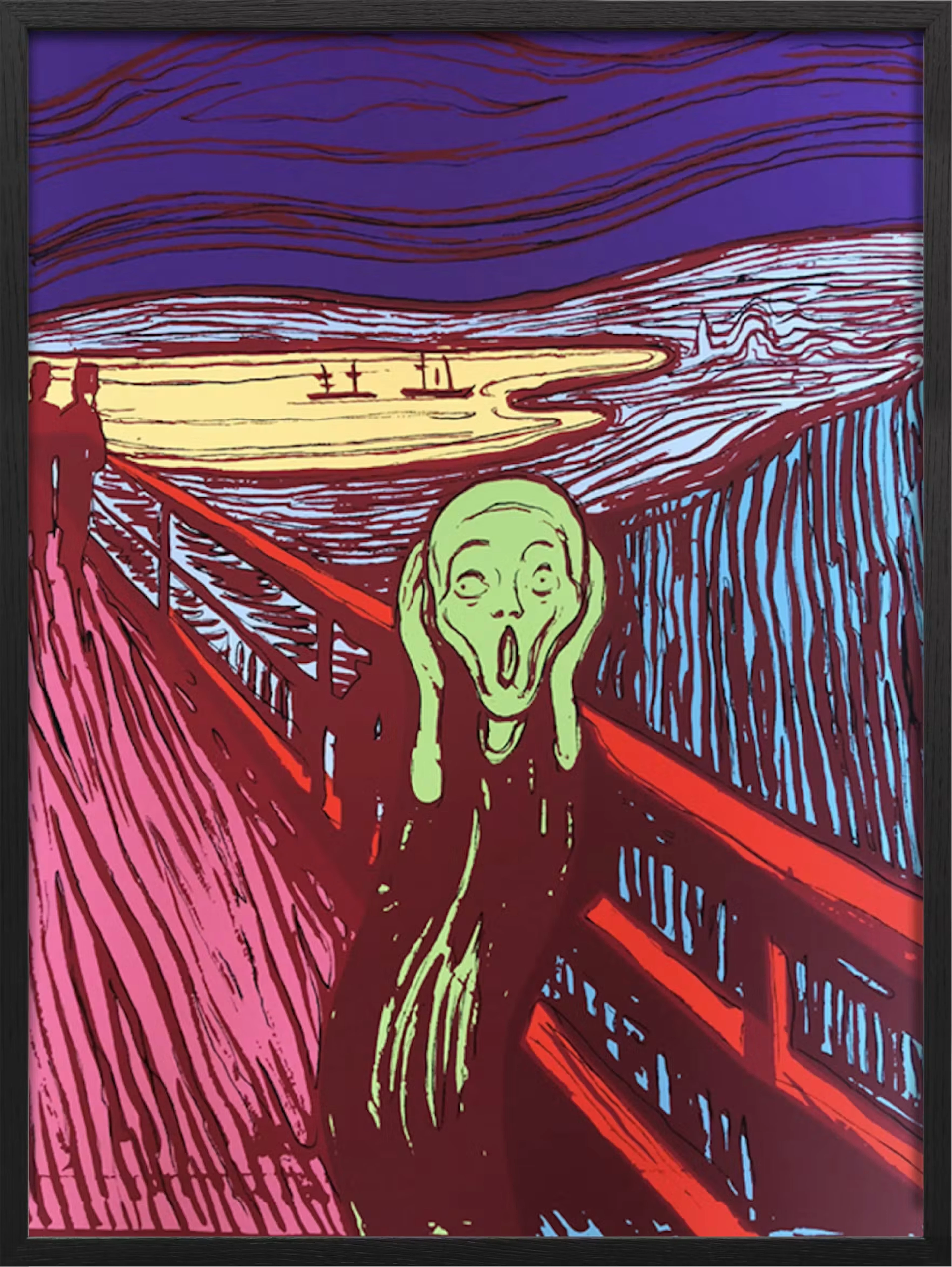 Andy Warhol - Munch's The Scream green