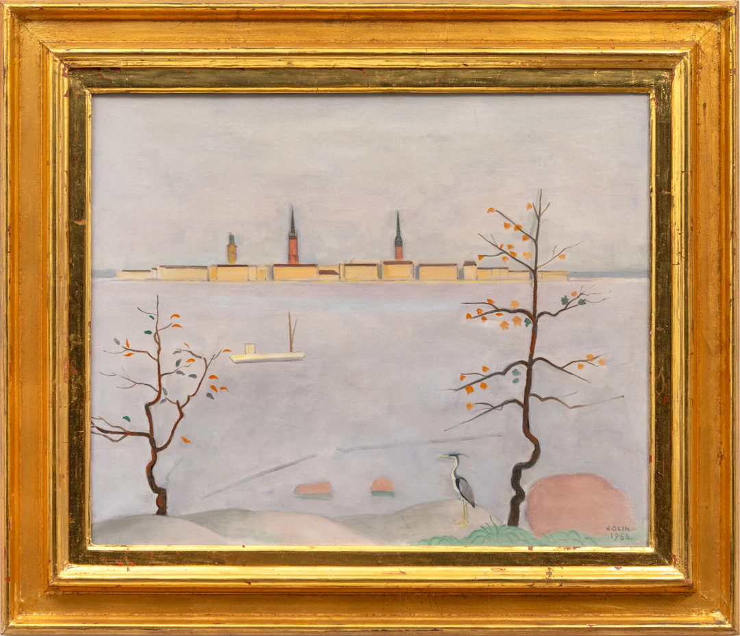 Einar Jolin - Stockholm från Långholmsparken
