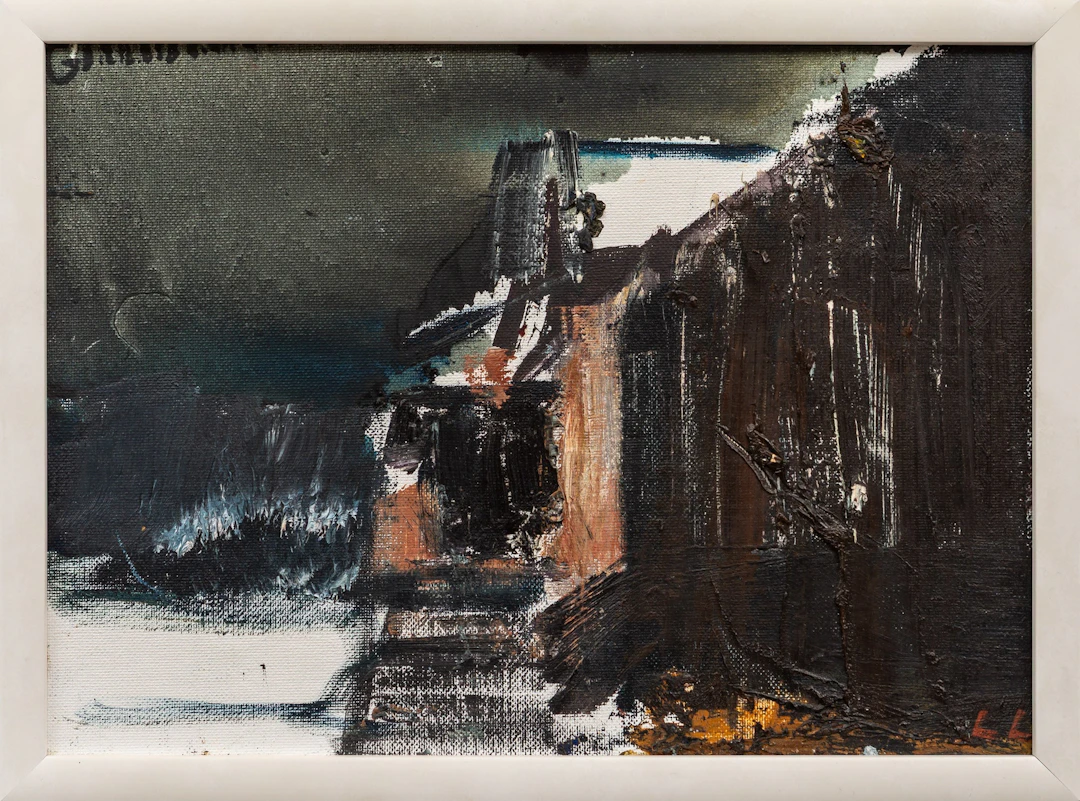 Lars Lerin - Eik, Lofoten