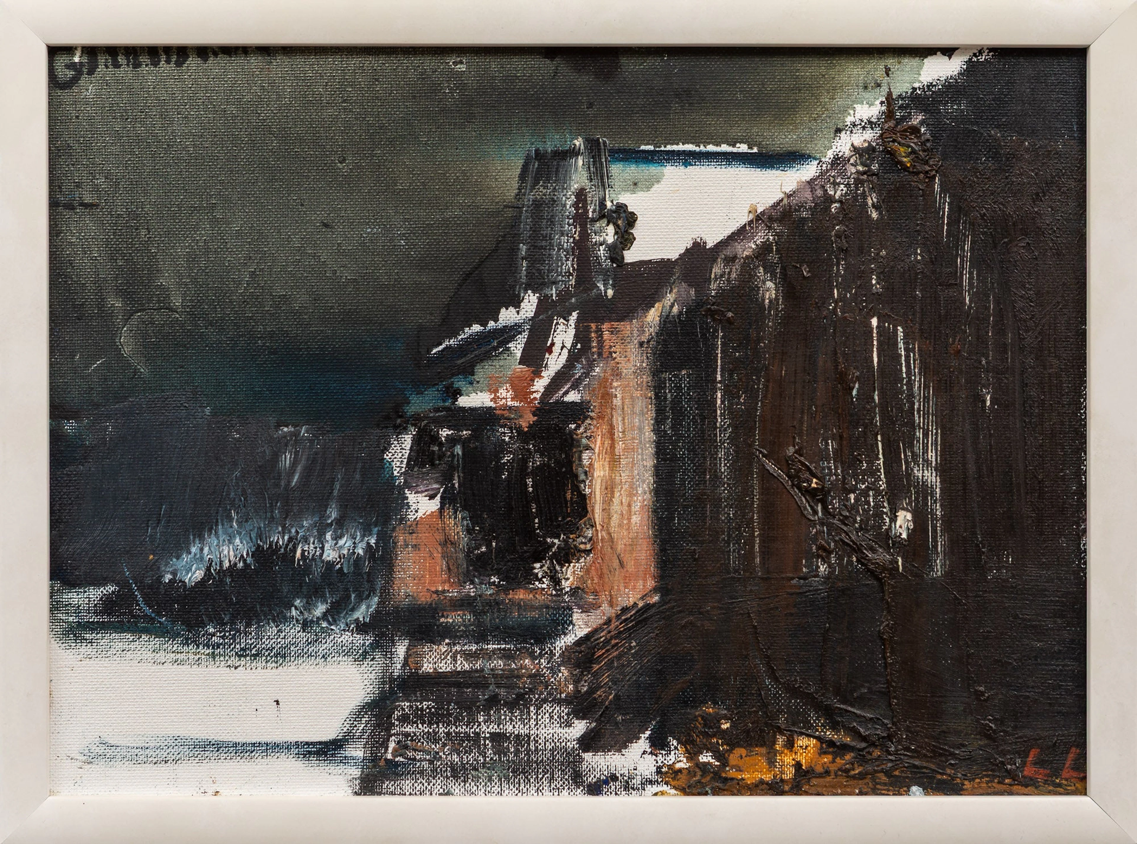 Lars Lerin - Eik, Lofoten