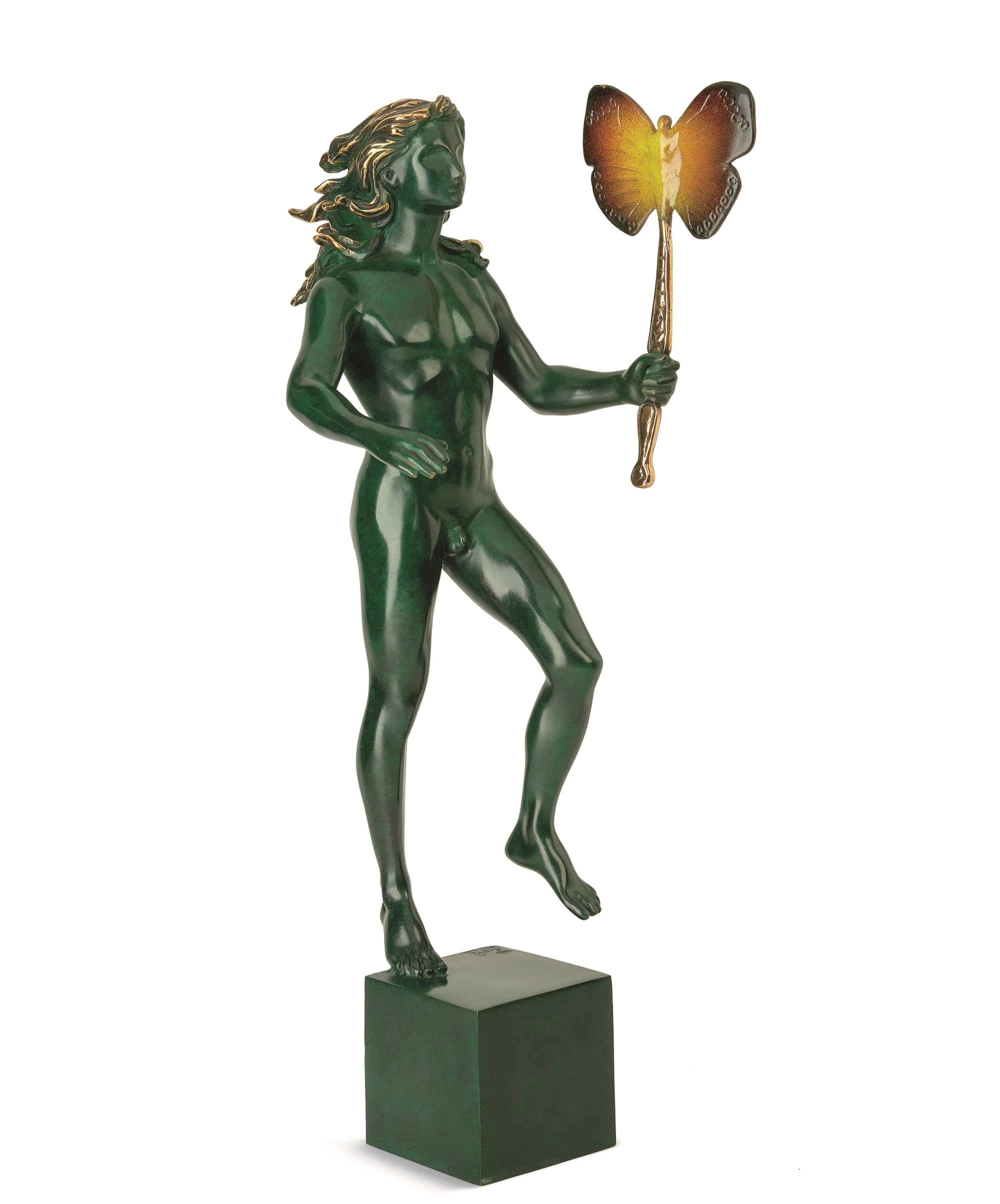 Salvador Dalí - Man with butterfly