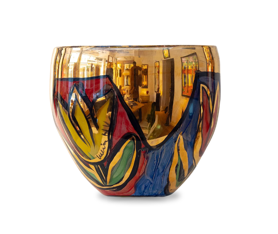 Ulrica Hydman Vallien - Painted Bowl