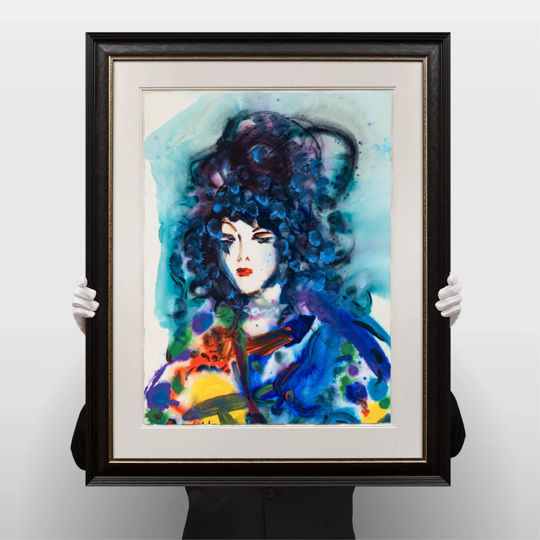 Jan Naliwajko - Lady in Navy Blue