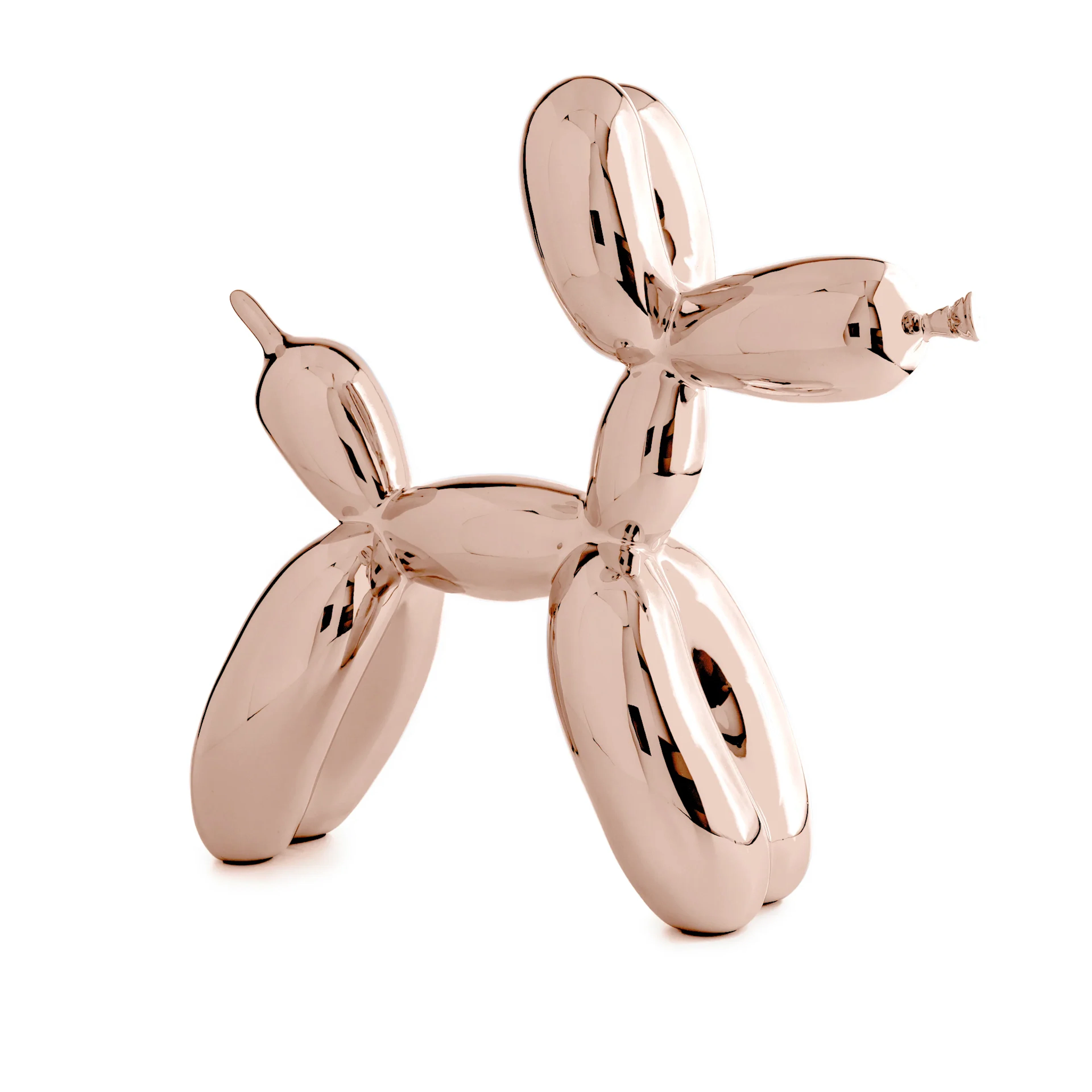 Editions Studio Art - Balloon Dog XXL (Rosé Gold) - Efter Jeff Koons