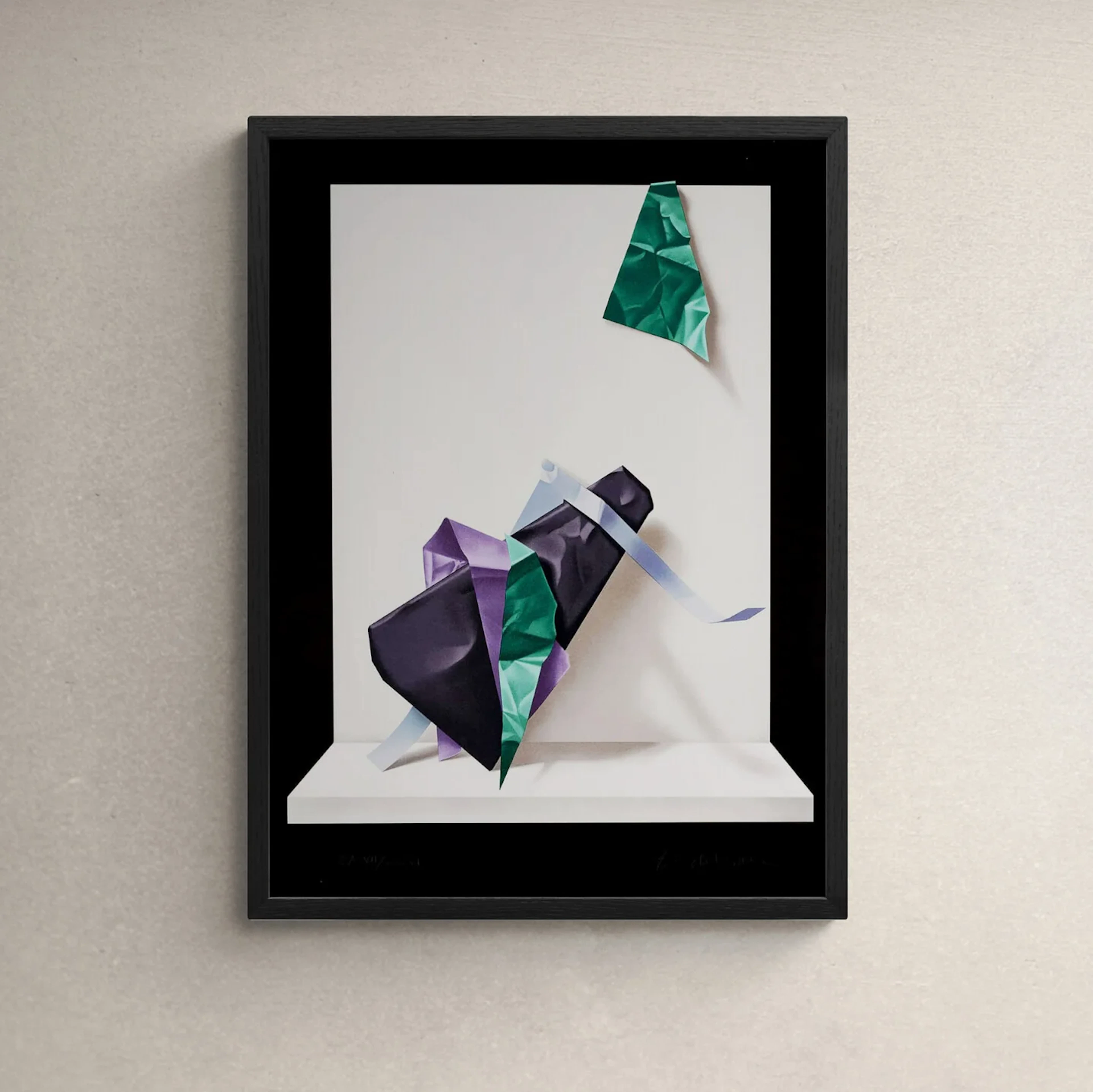 Yrjö Edelmann - Paper Objects On Shelf