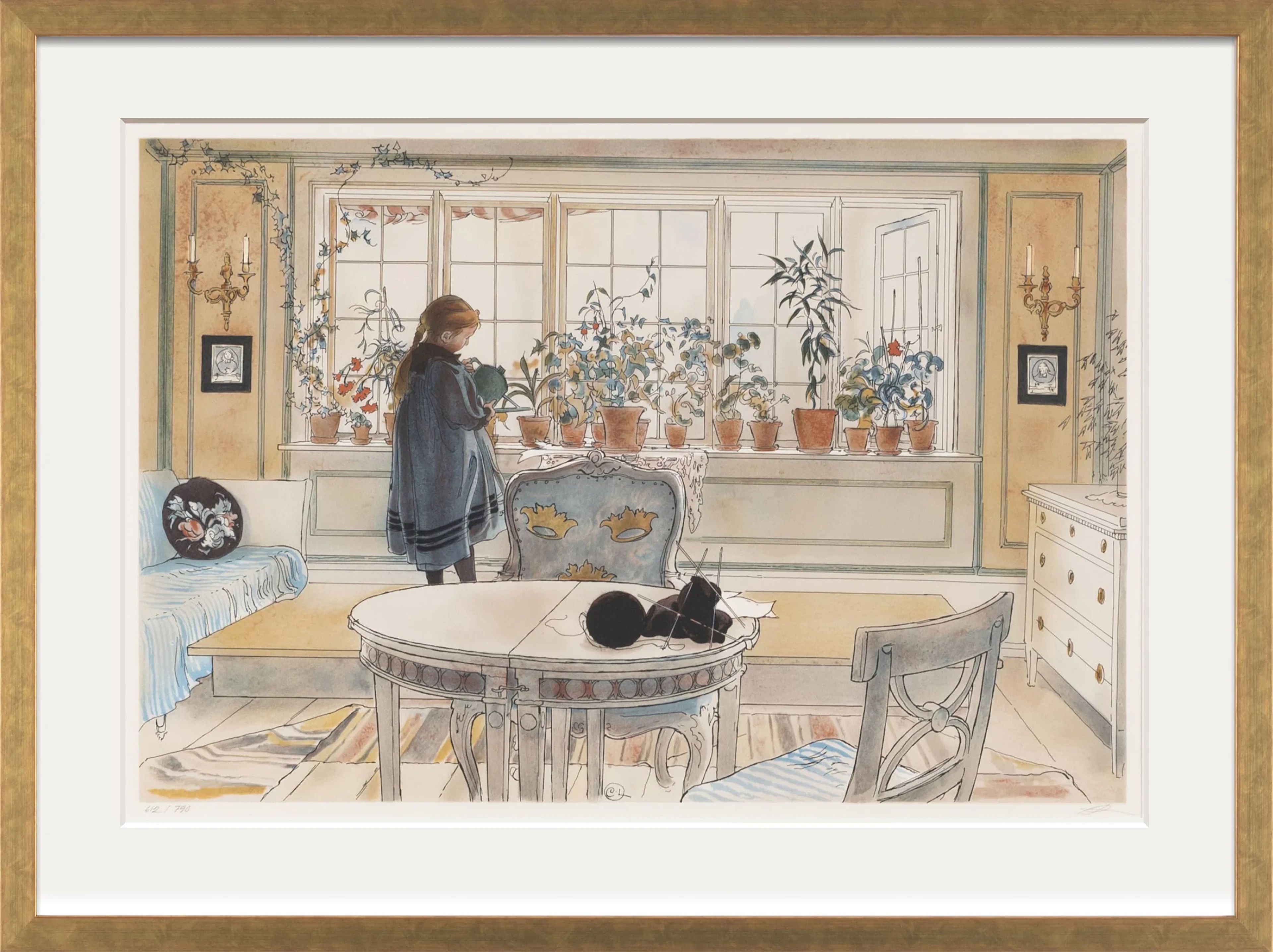 Carl Larsson - Blomsterfönstret