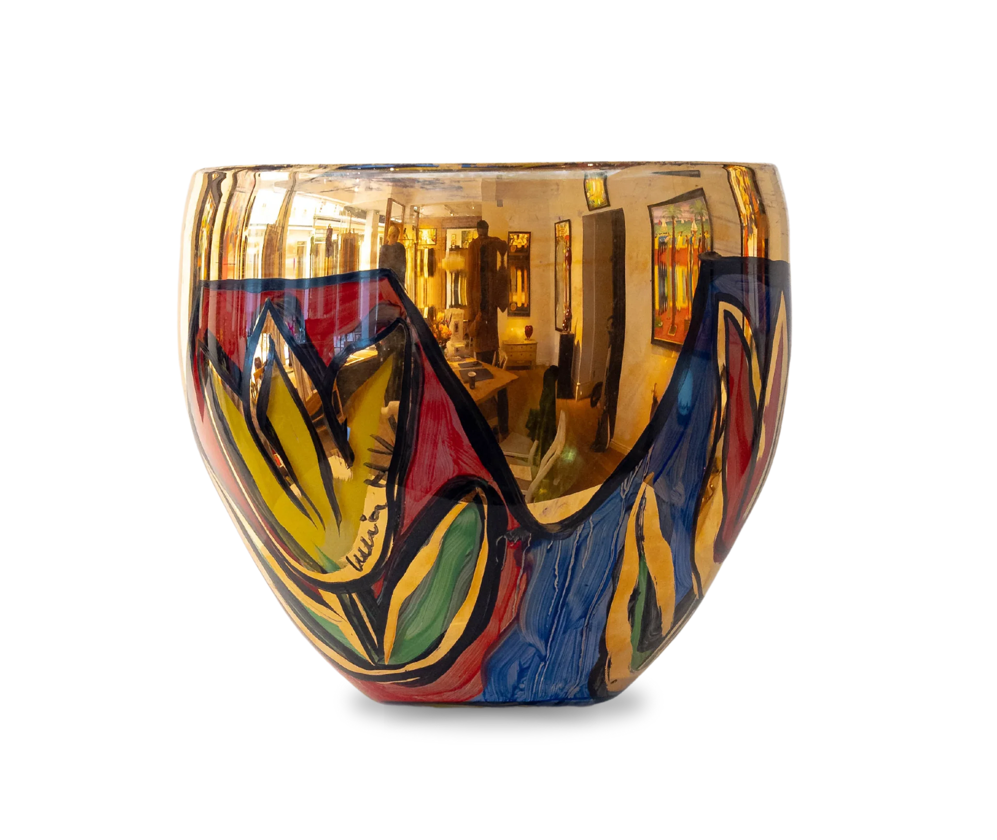 Ulrica Hydman Vallien - Painted Bowl