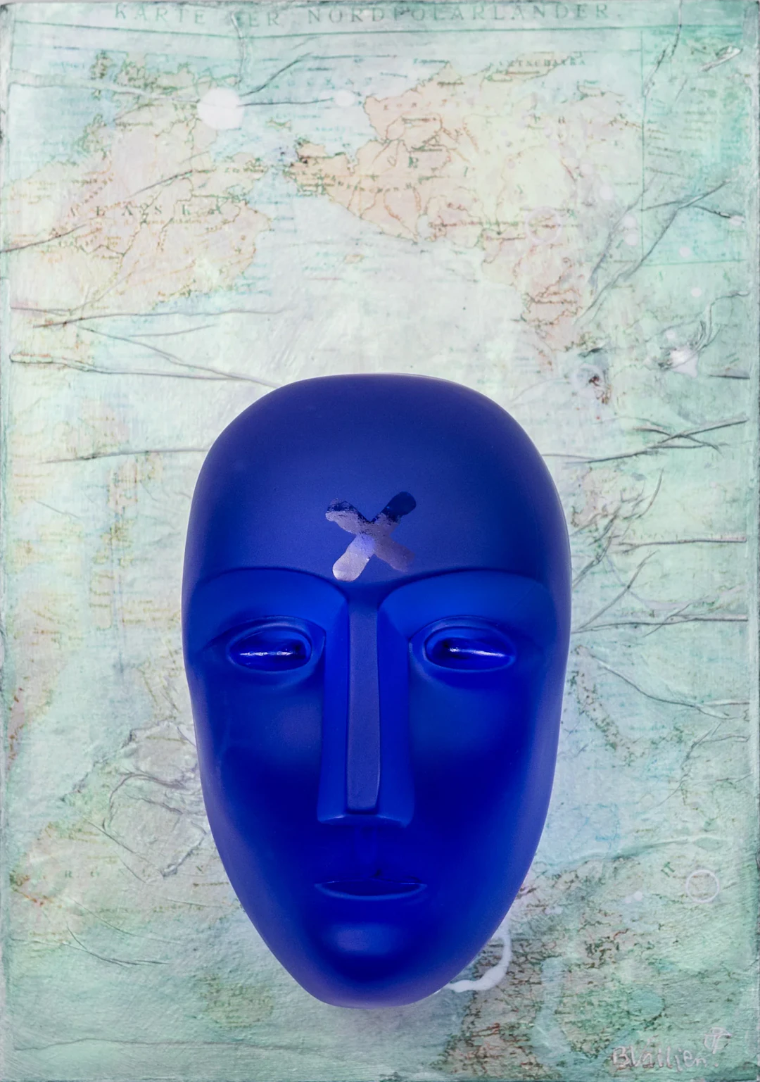 Bertil Vallien - Head First Wall Piece
