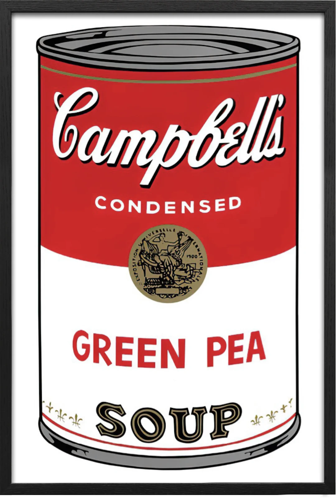 Andy Warhol - Campbell's Green Pea soup