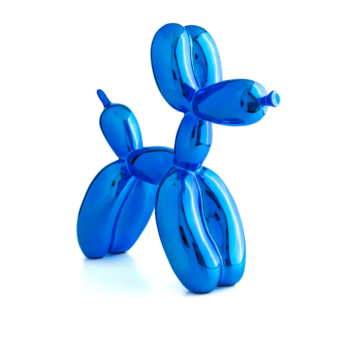 Editions Studio Art - Balloon Dog XXL (Blue) - Efter Jeff Koons
