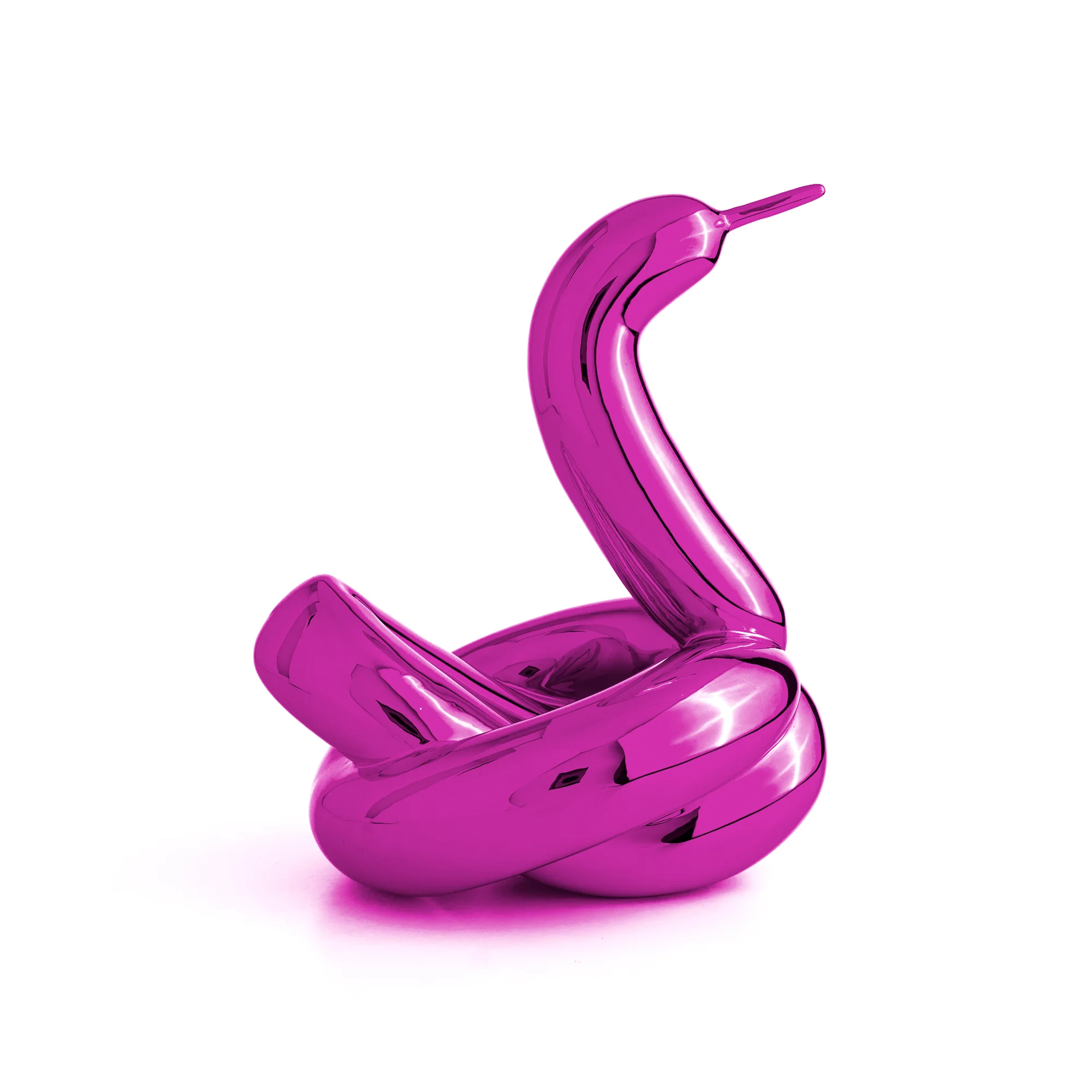Editions Studio Art - Balloon Swan L (Pink) - Efter Jeff Koons