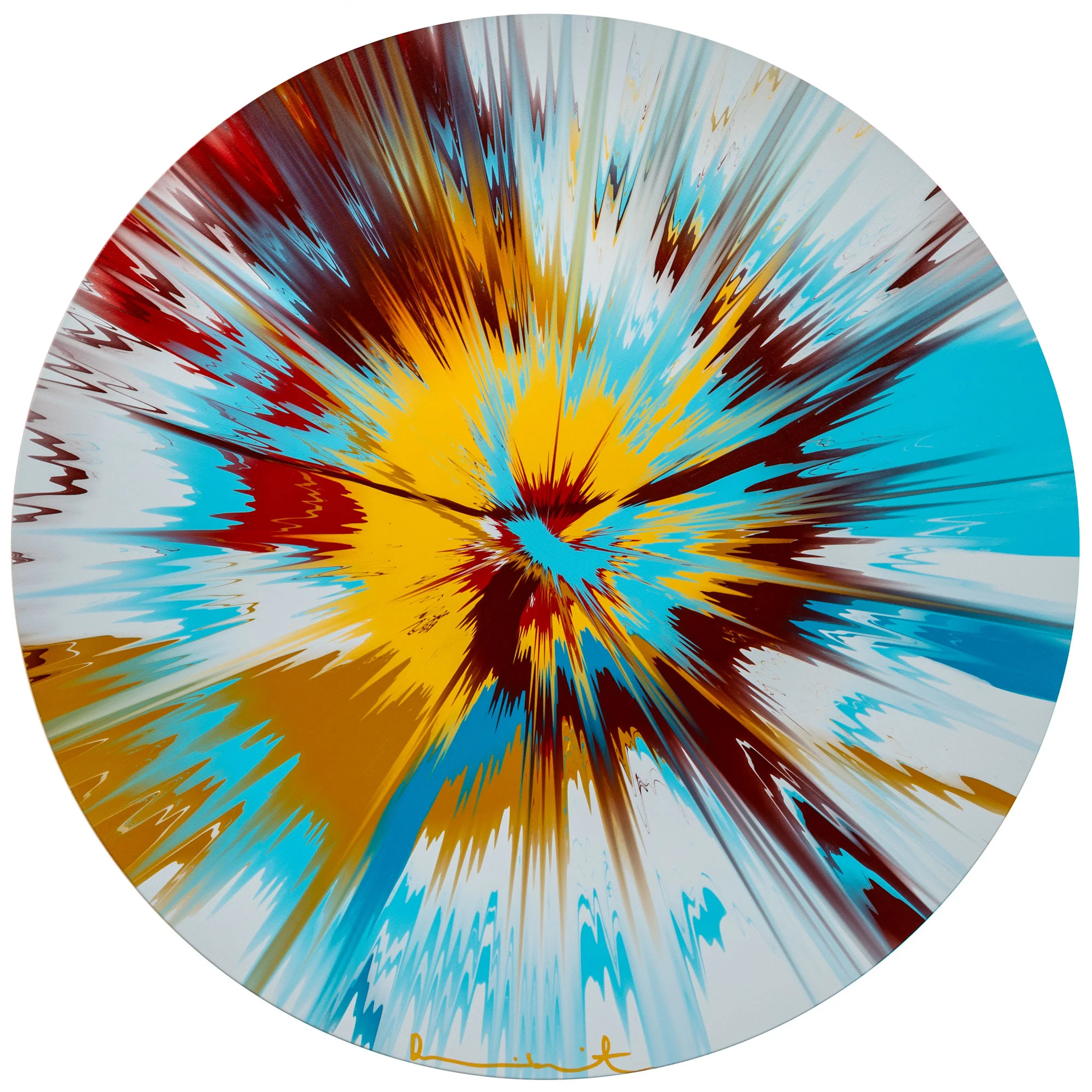 Damien Hirst - Vapor Painting