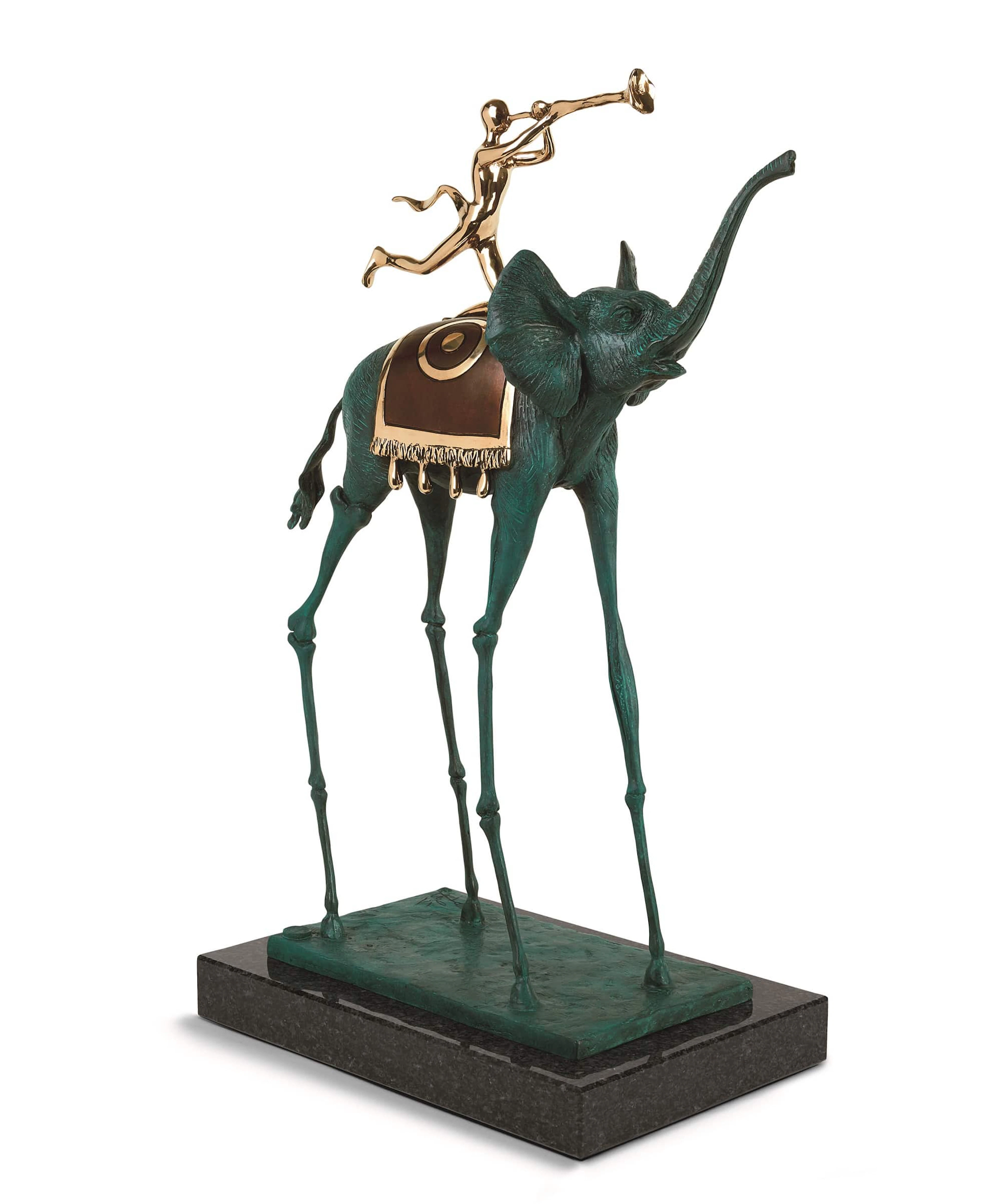 Salvador Dalí - Triumphant elephant