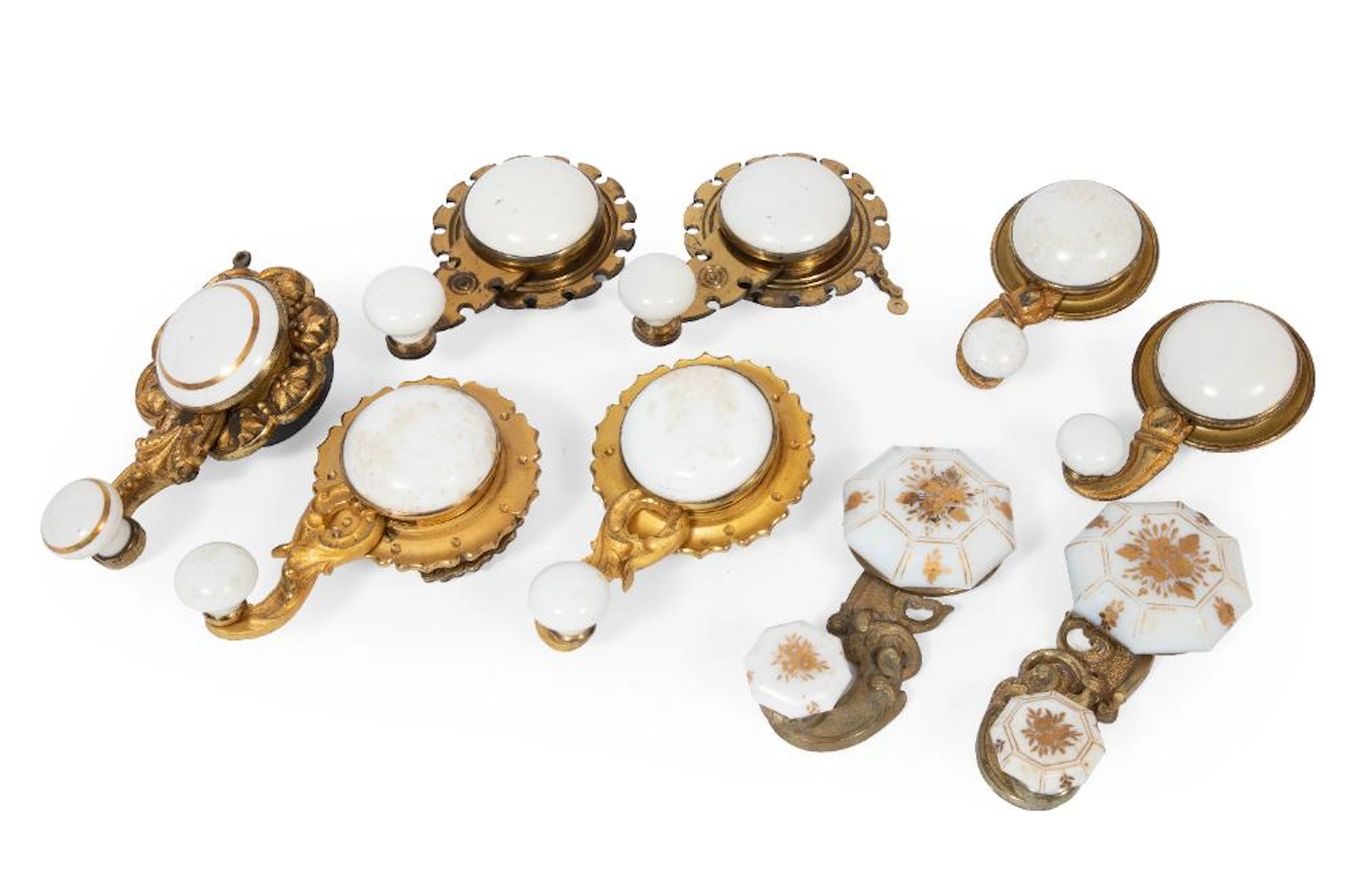 Group of Victorian Bell Pulls (8 pcs.)