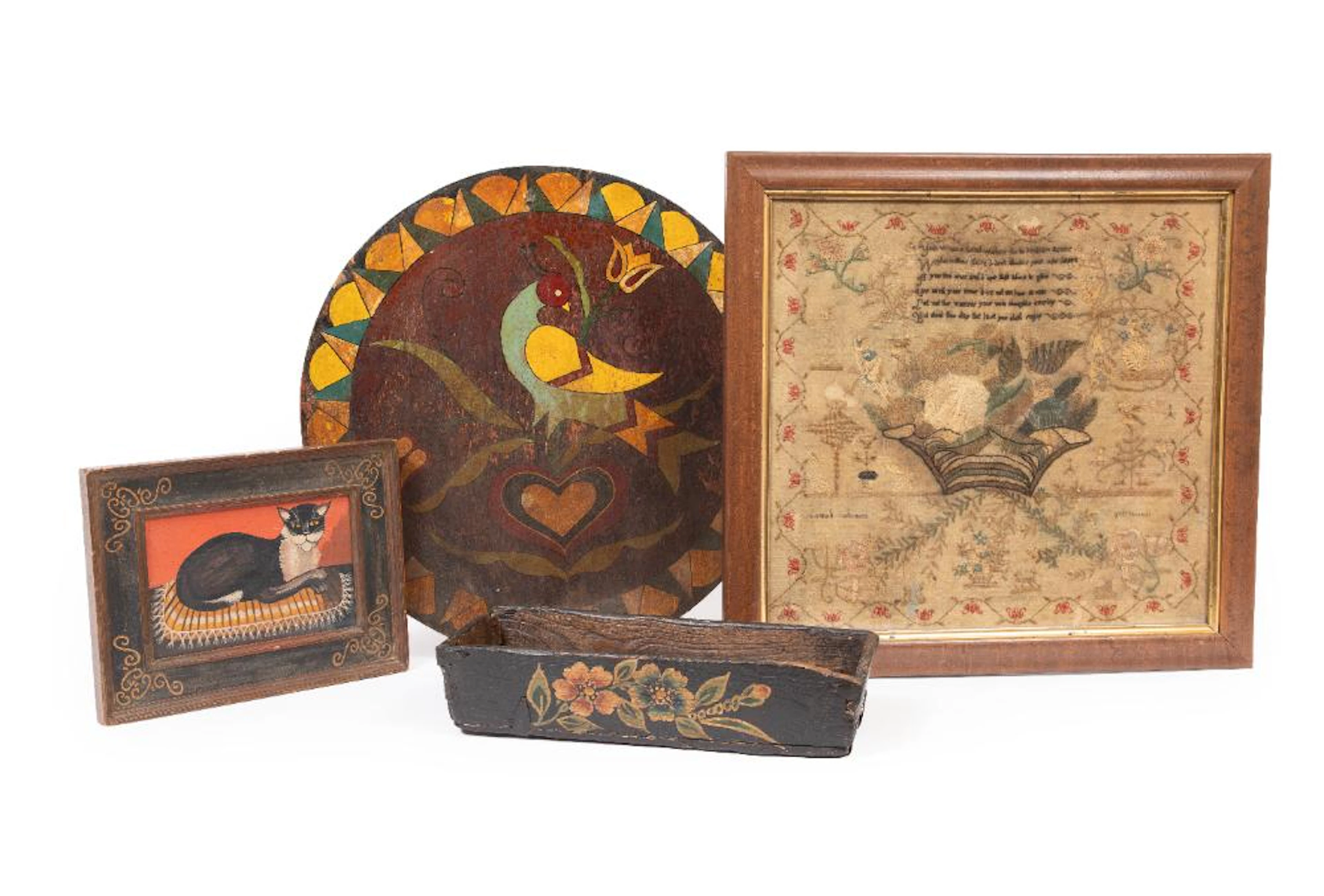 Four Antique American Objects