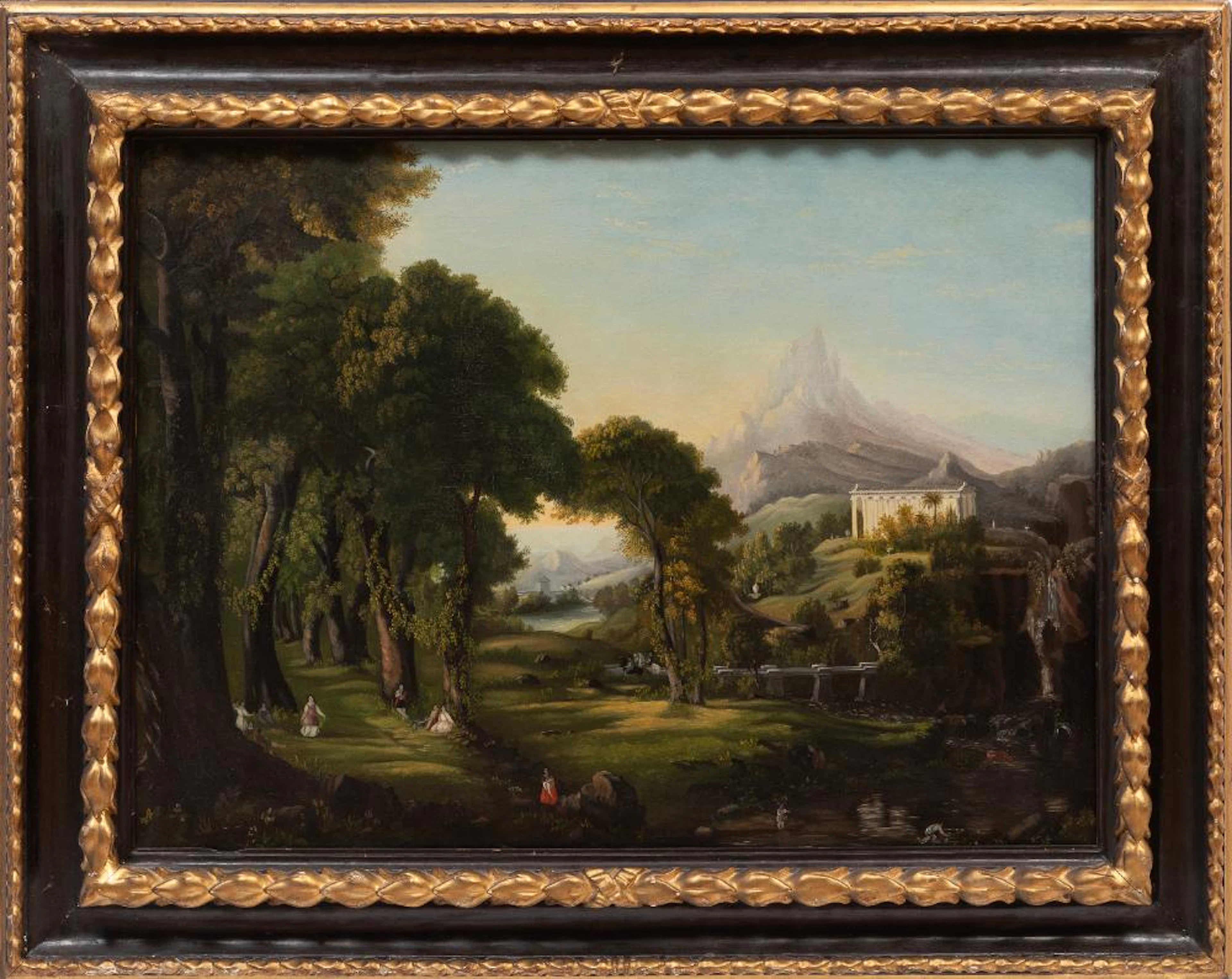 After Thomas Cole, Dream of Arcadia, oil on canvas