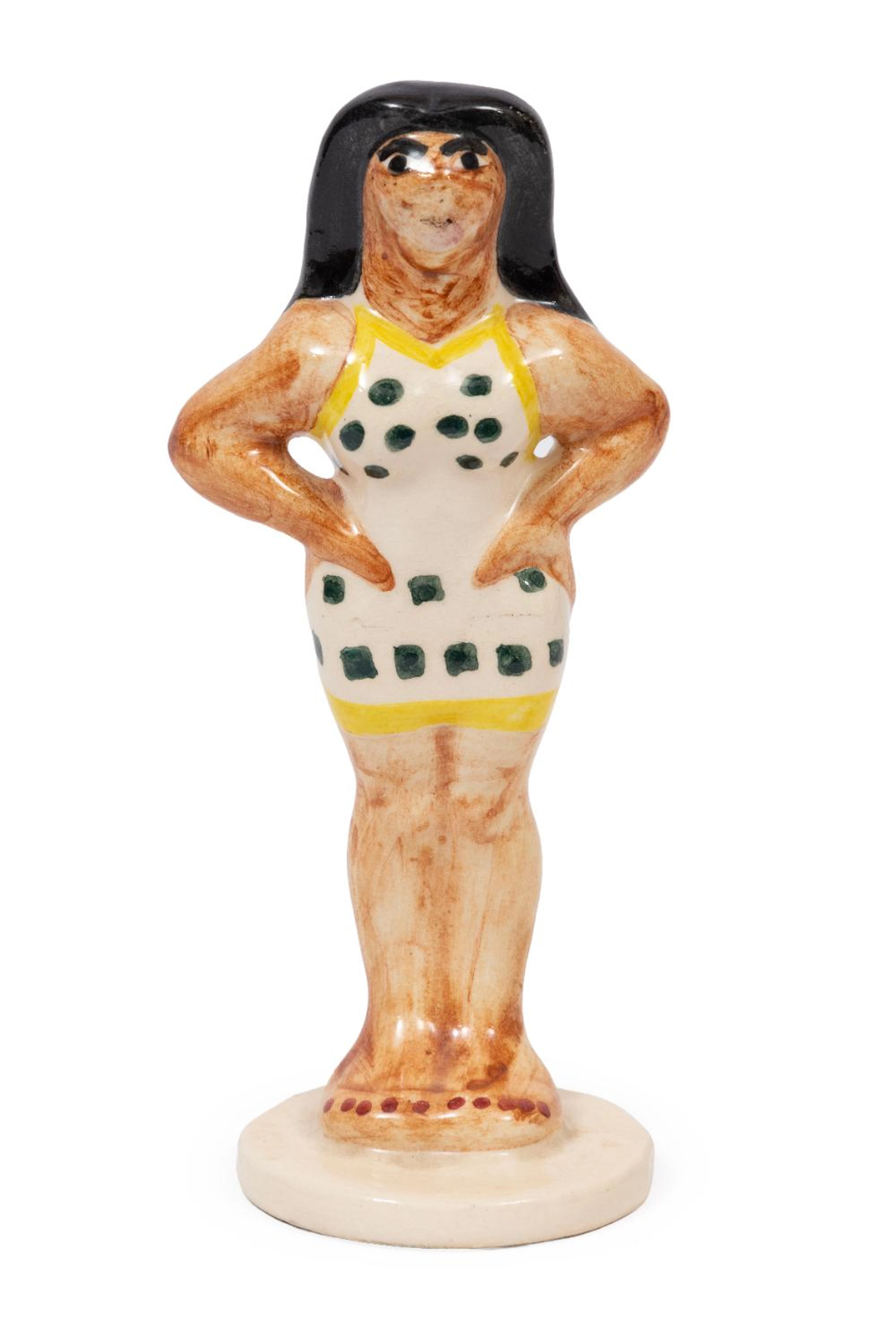 “Bathing Woman”, Shearwater Pottery Figure