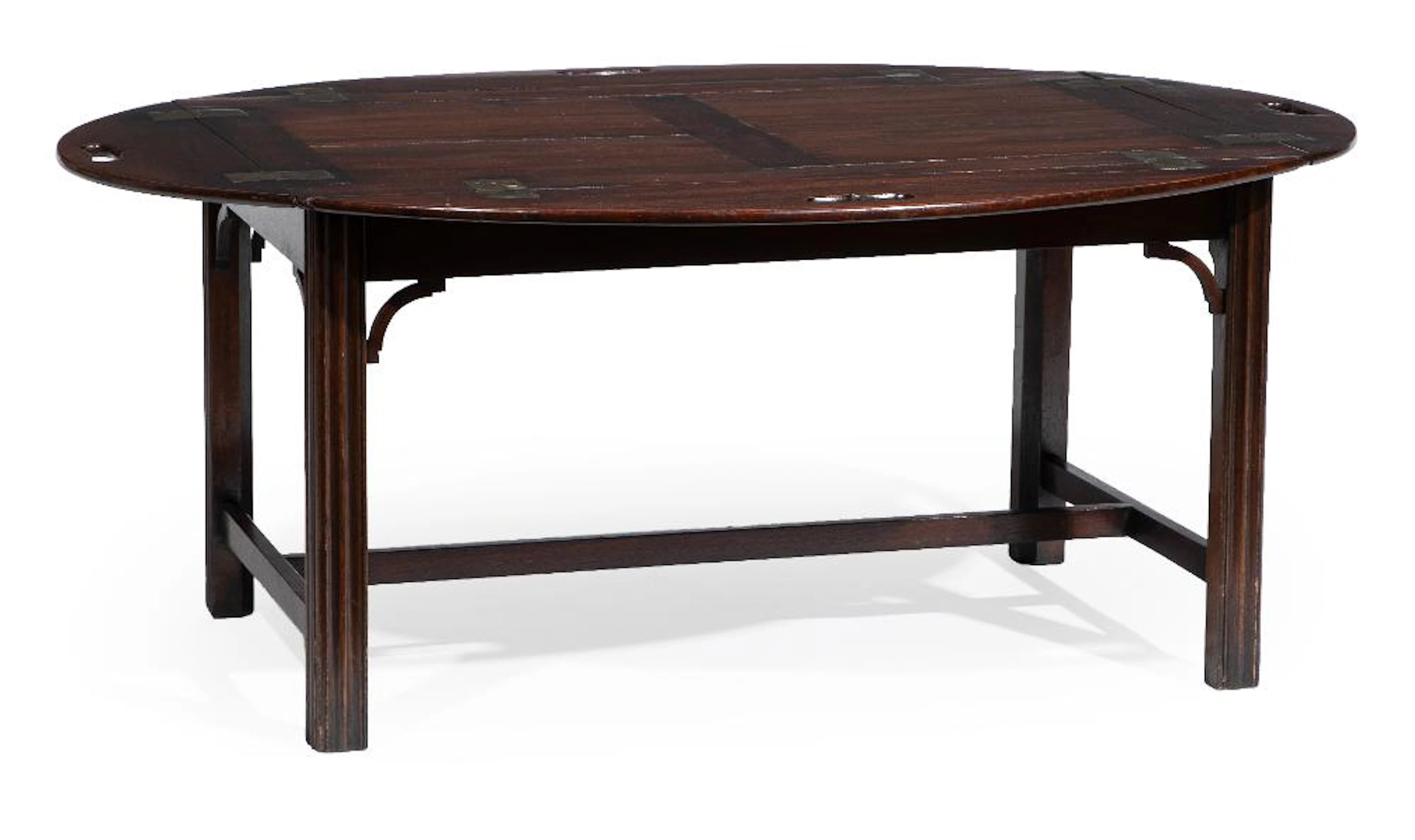 Antique Georgian Butler's Tray on Stand