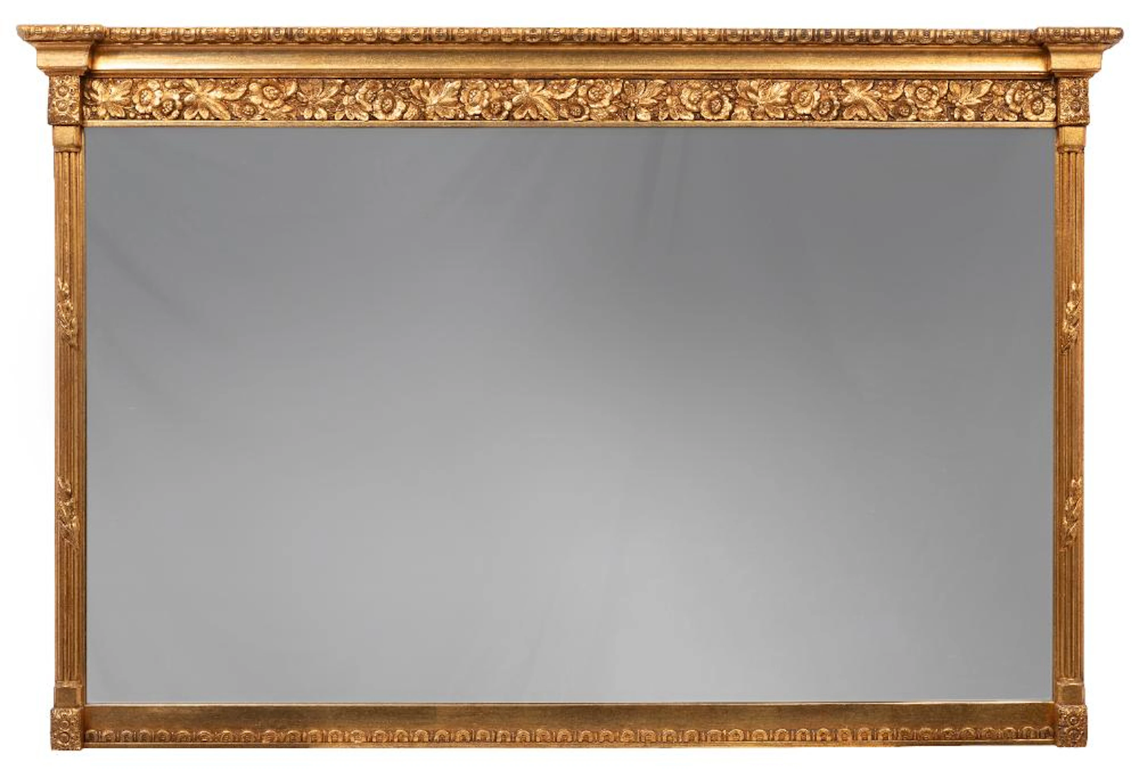 Neoclassical-Style Giltwood Mirror