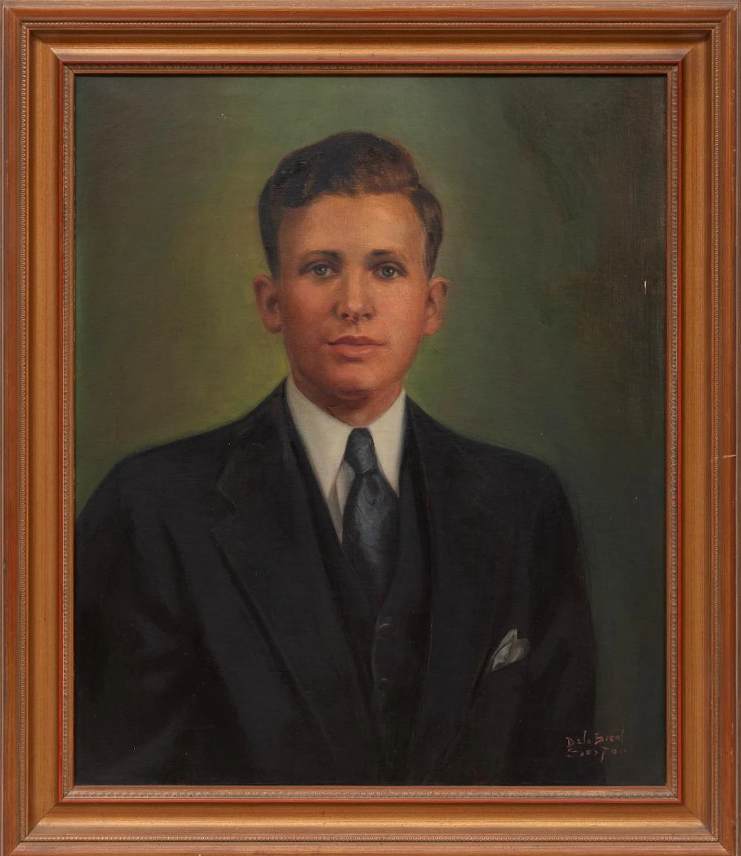 Dale Brent Sexton, Portrait of Henry Ginsberg, c. 1940-45, oil on canvas