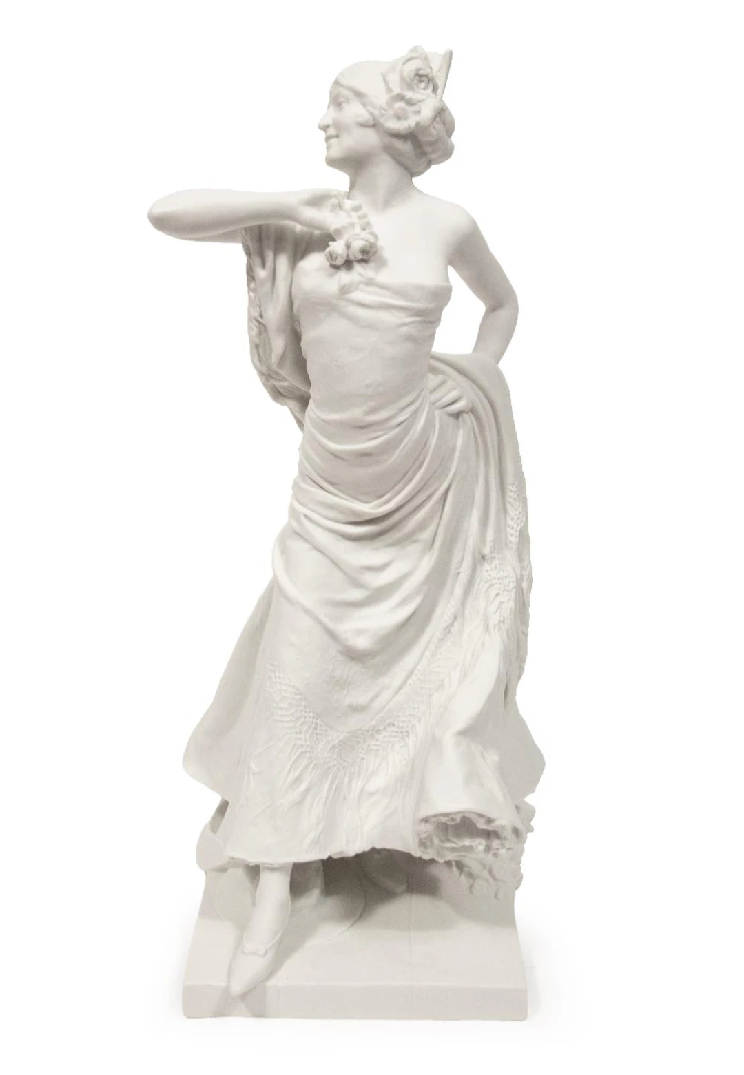 Continental Bisque Figure of a Dancer