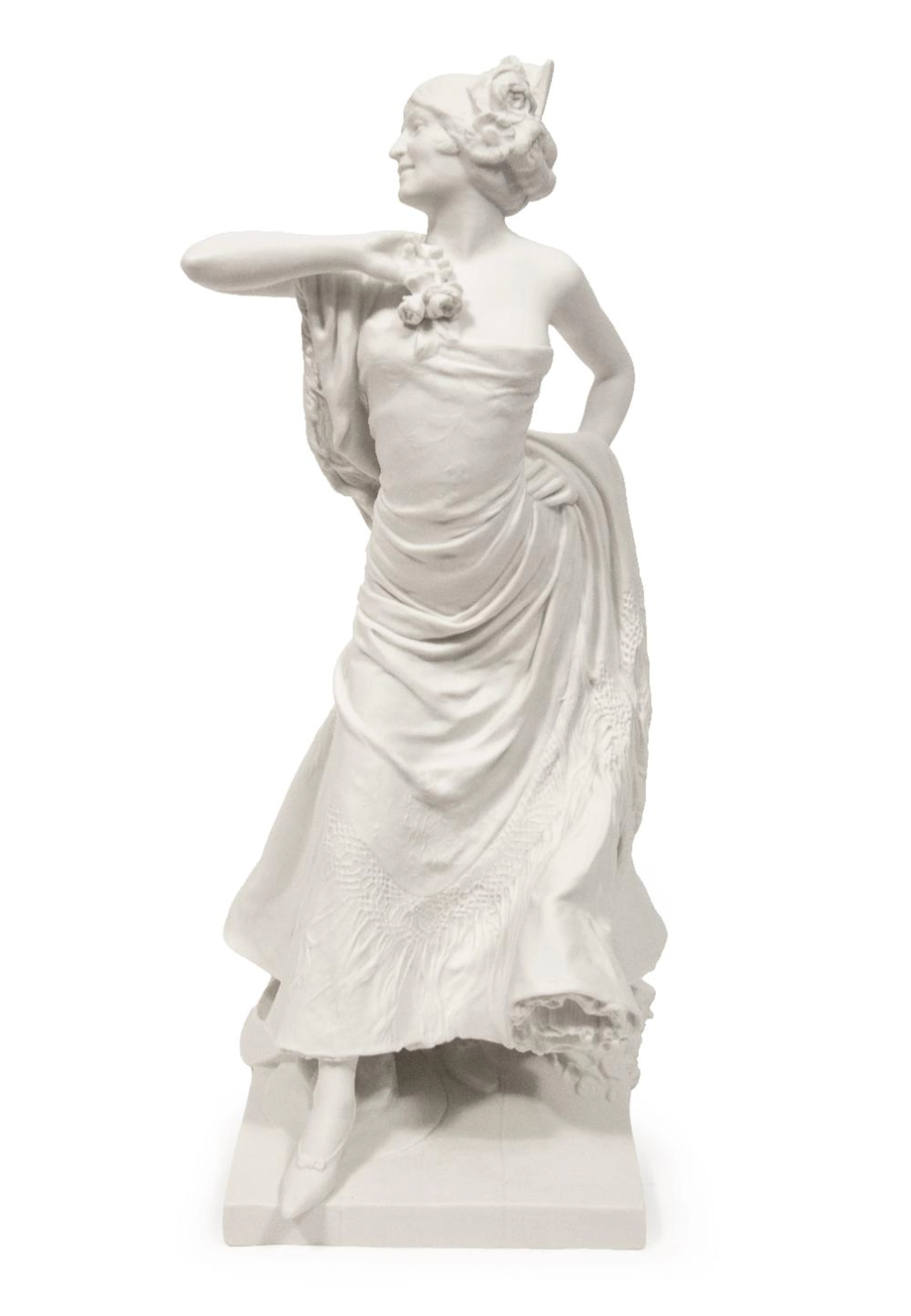 Continental Bisque Figure of a Dancer