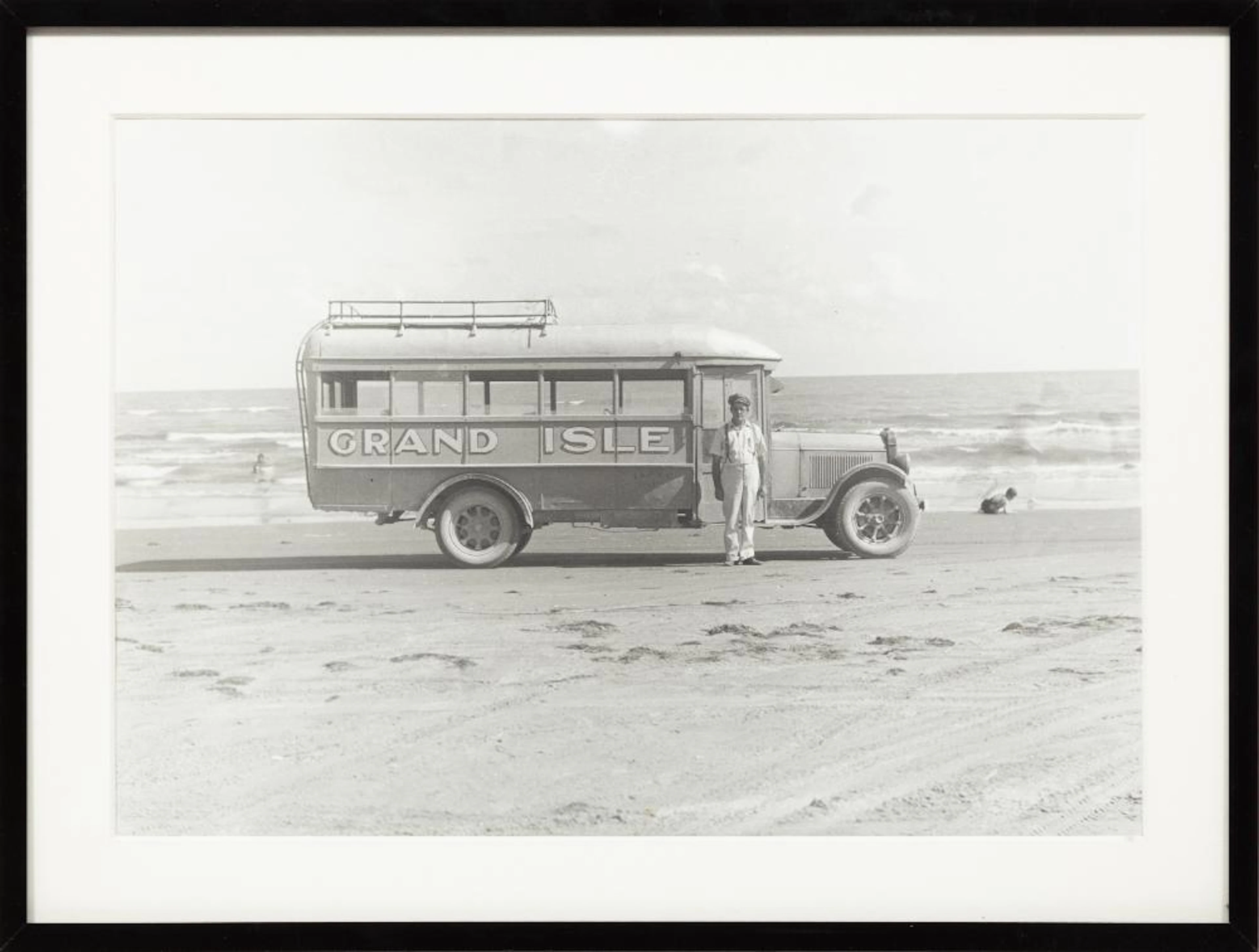 After Fonville Winans, Grand Isle Bus, reproduction photographic print