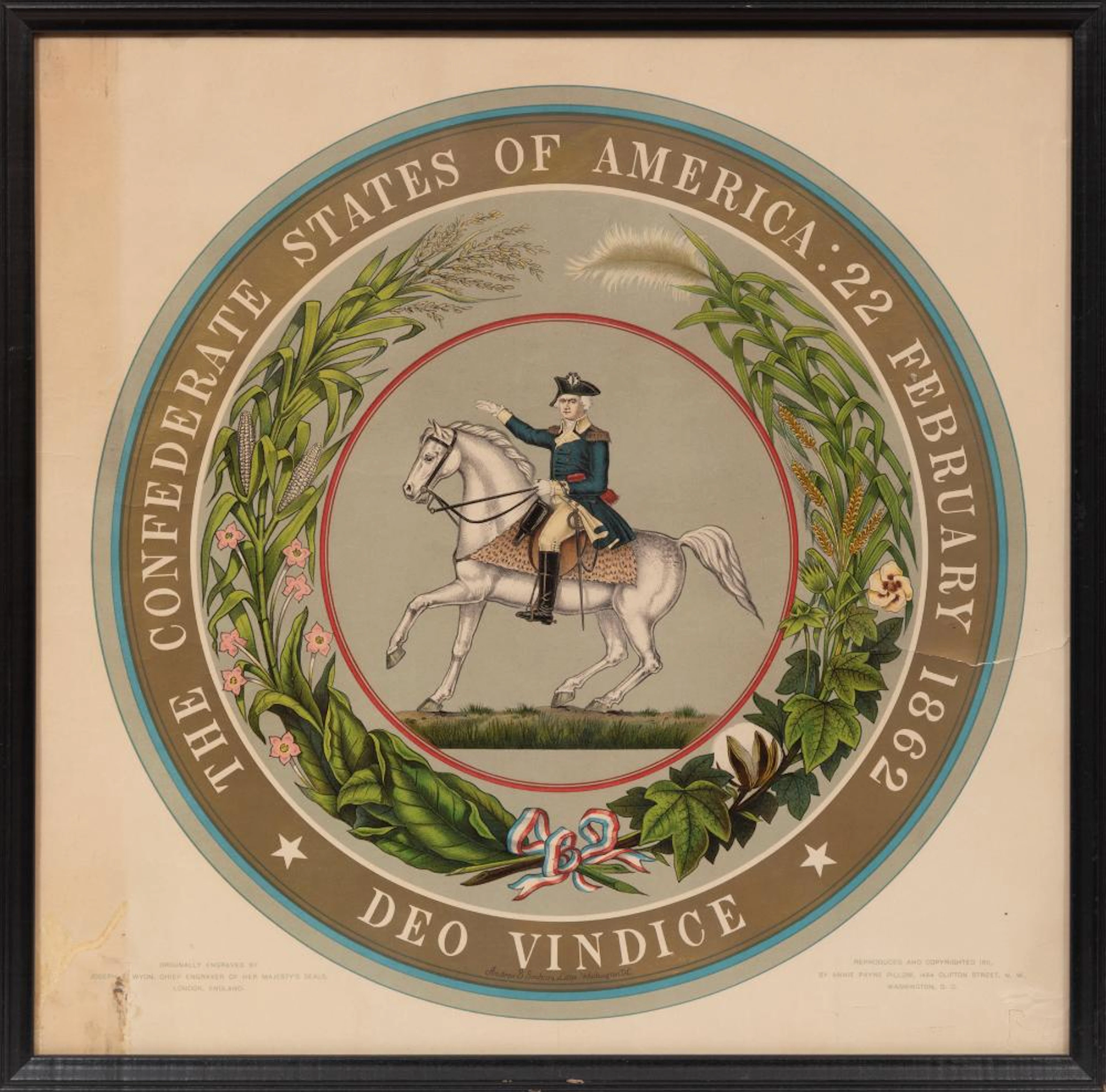 After Joseph Shepherd Wyon, Confederate States of America 22 February