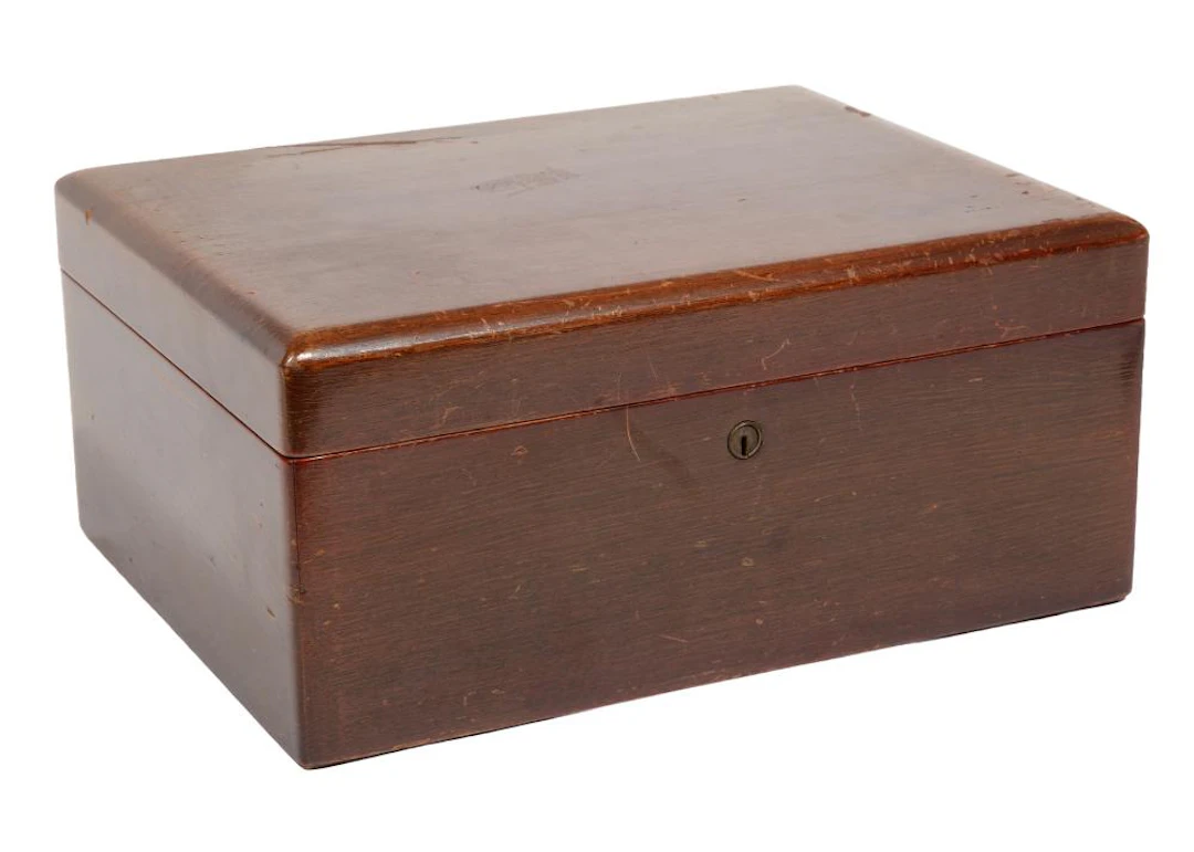 English Mahogany Vintage Dunhill Humidor