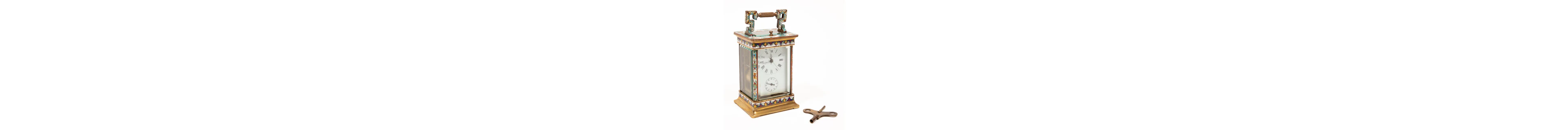 French Cloisonné Clock
