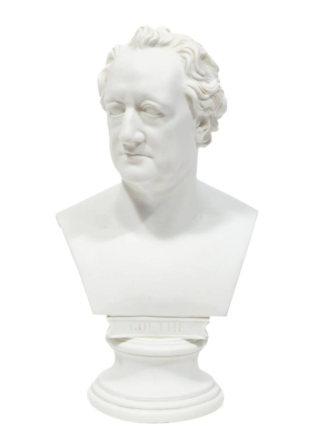 Parian Porcelain Bust of Johann Wolfgang von Goethe