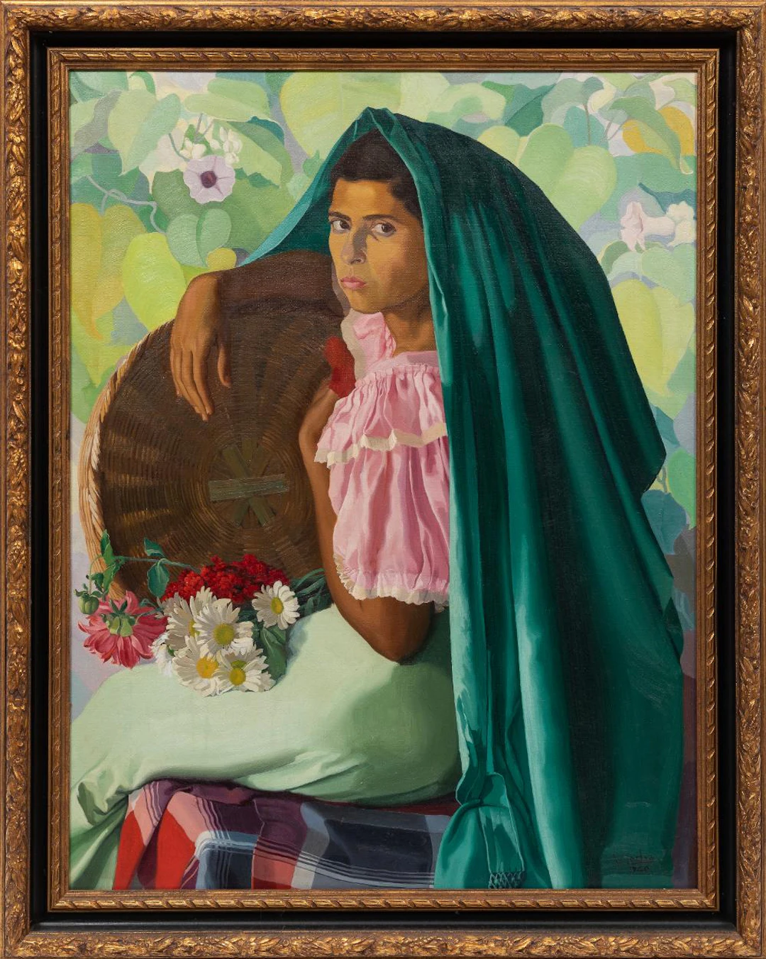 Valero Lecha, La Volcanena, 1940, oil on canvas