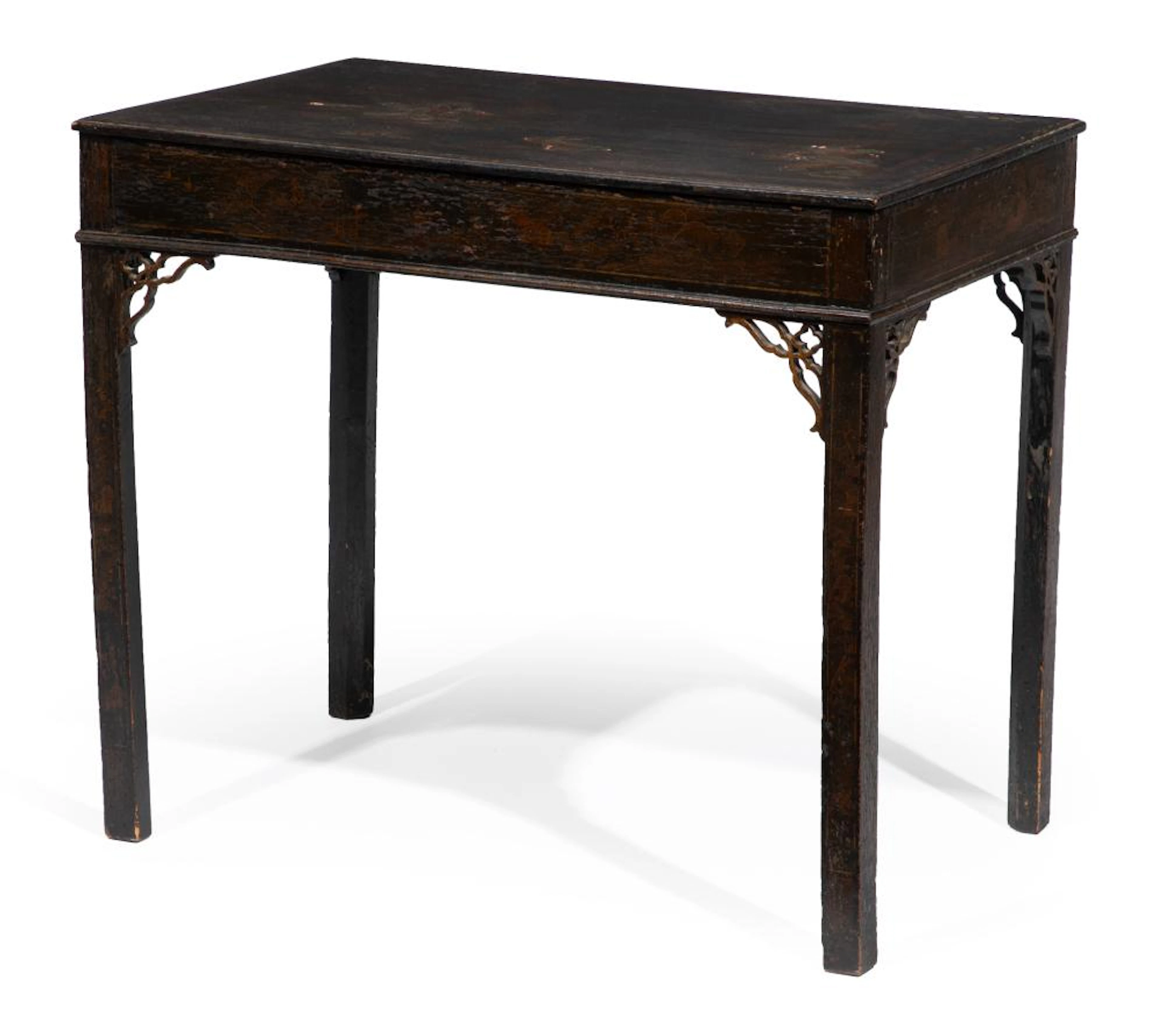 English Chinese Chippendale-Style Chinoiserie Table