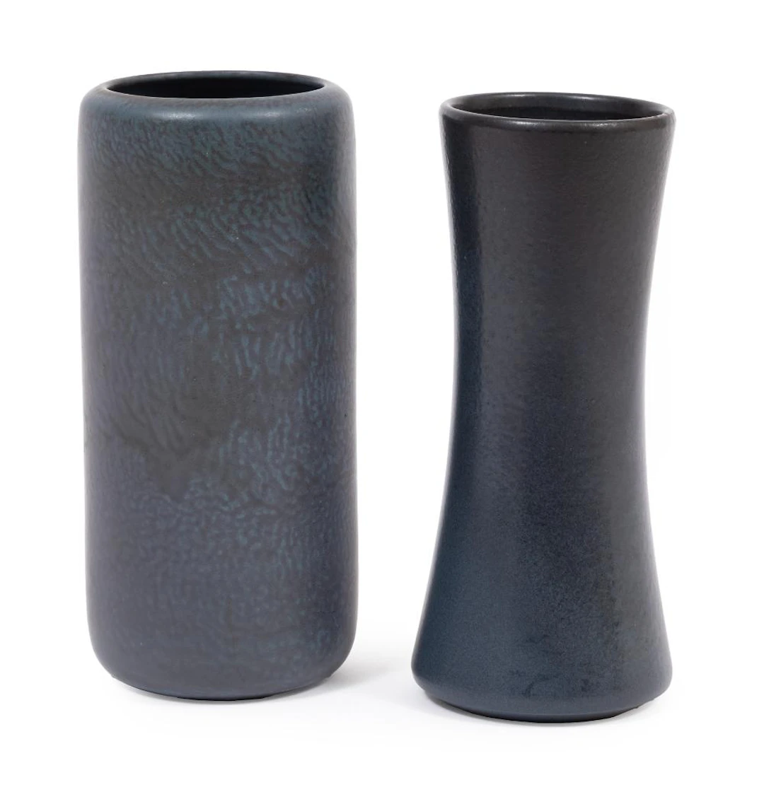 Two Marblehead Art Pottery Vases