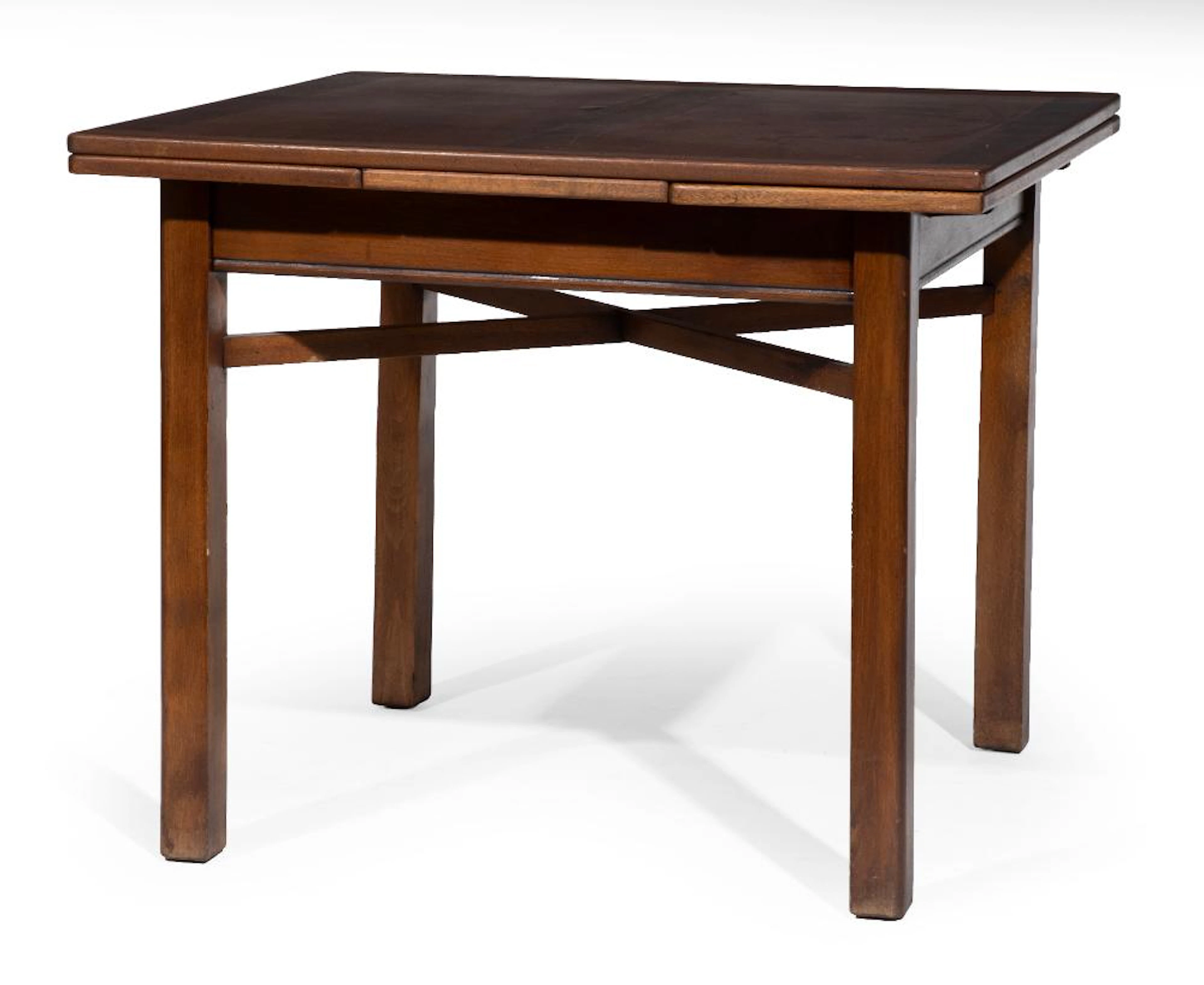 American Mahogany Drawleaf Table