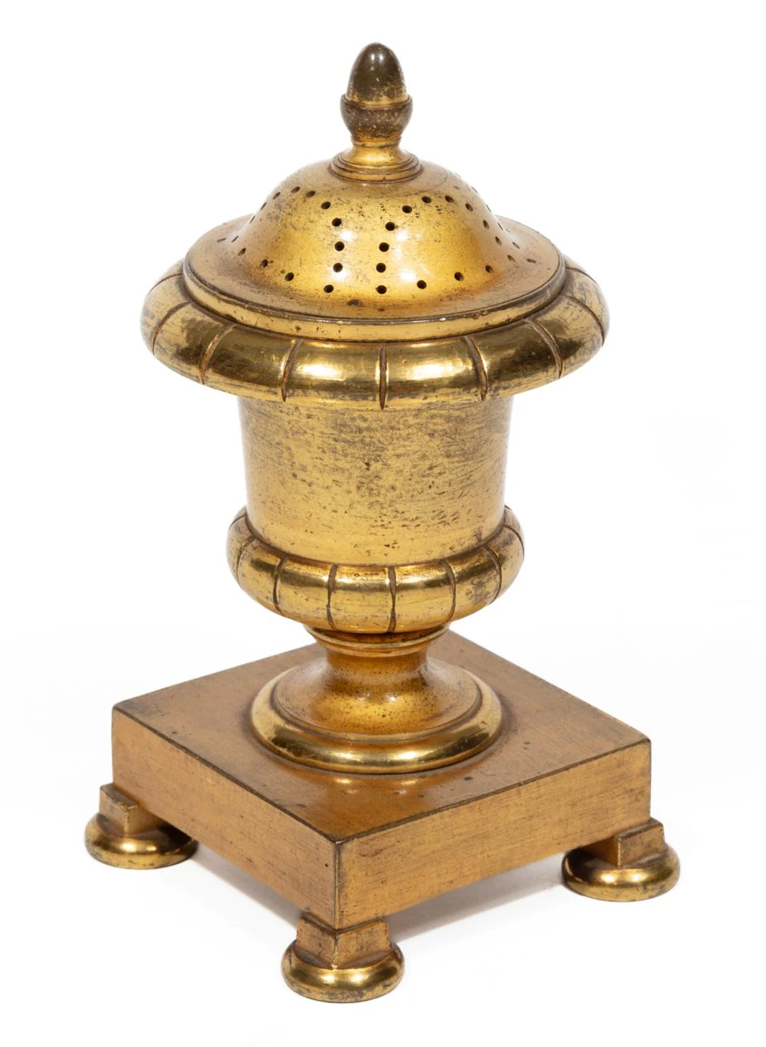 Victorian Gilt and Cast Brass Censer