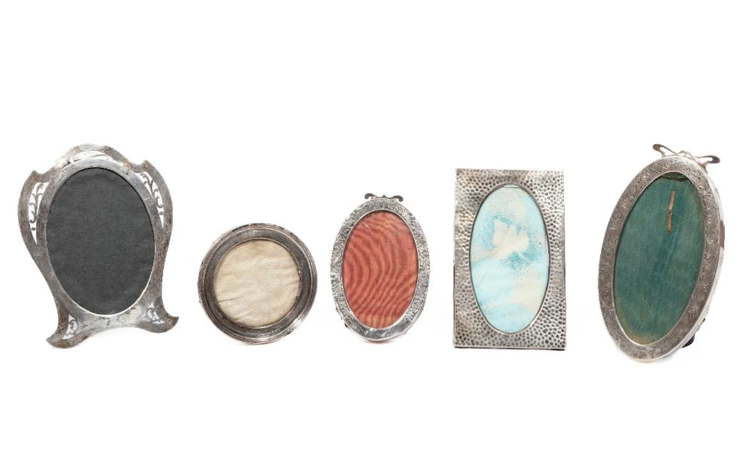 Three Birmingham, England Sterling Silver Picture Frames