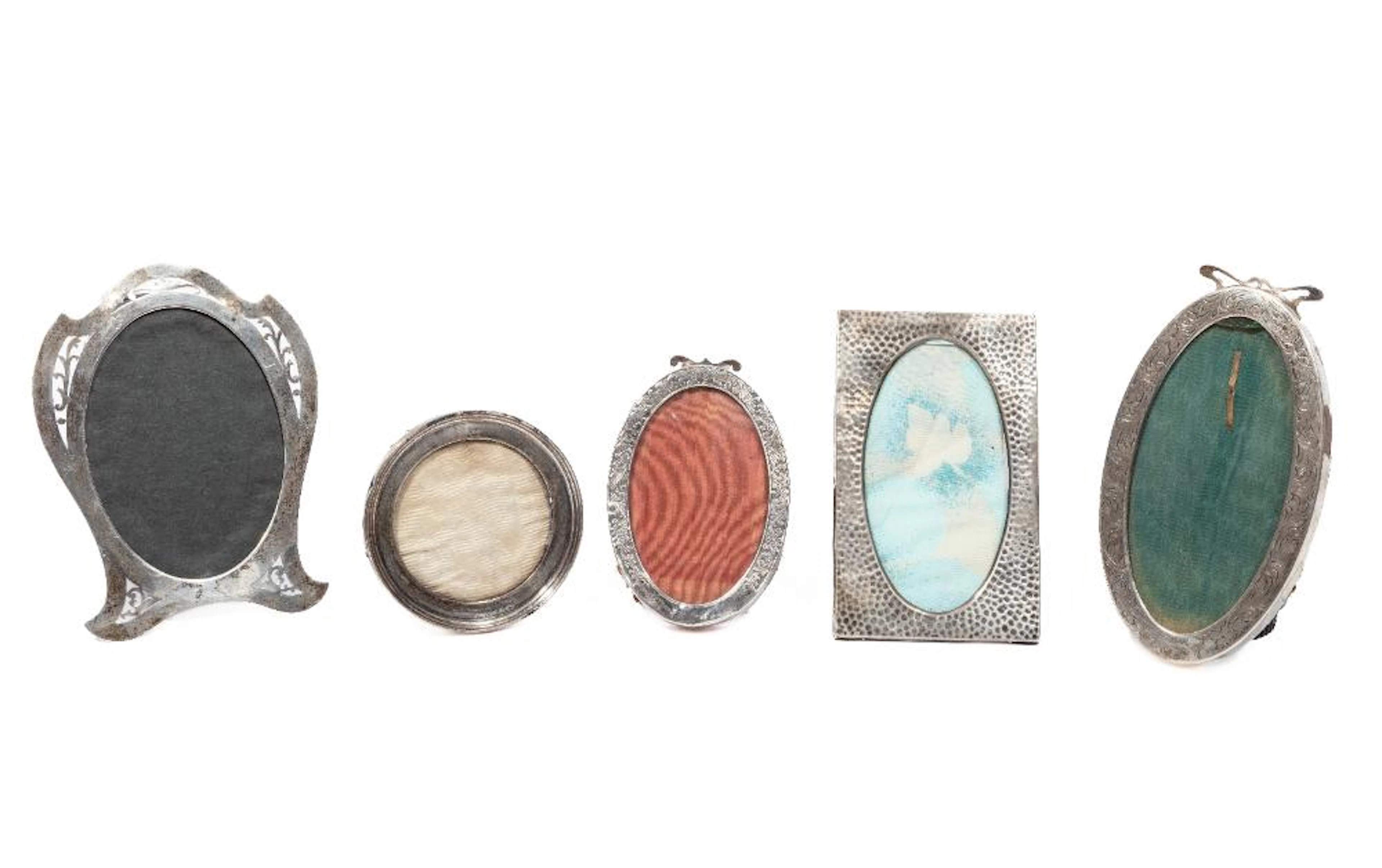 Three Birmingham, England Sterling Silver Picture Frames