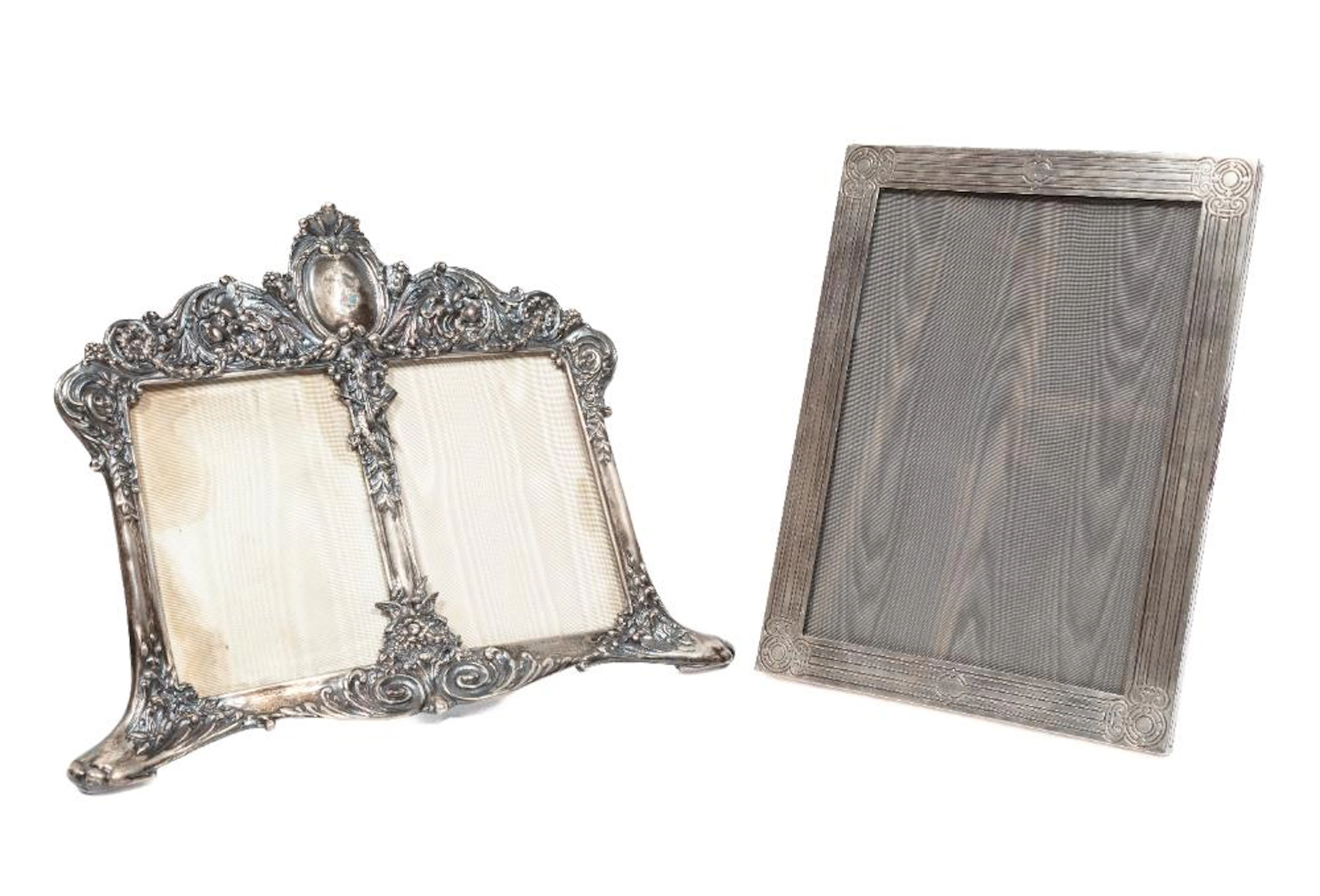 Two Tiffany & Co. Makers Sterling Silver Picture Frames