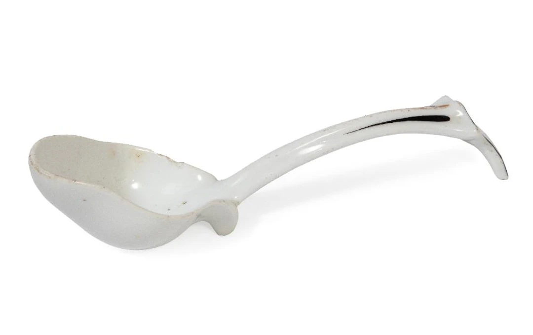 Vieux Paris Porcelain Sauce Ladle